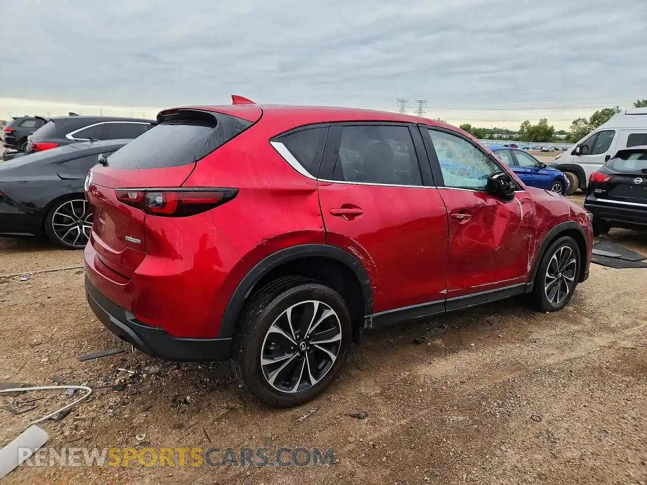 3 Photograph of a damaged car JM3KFBDM3P0118044 MAZDA CX-5 2023