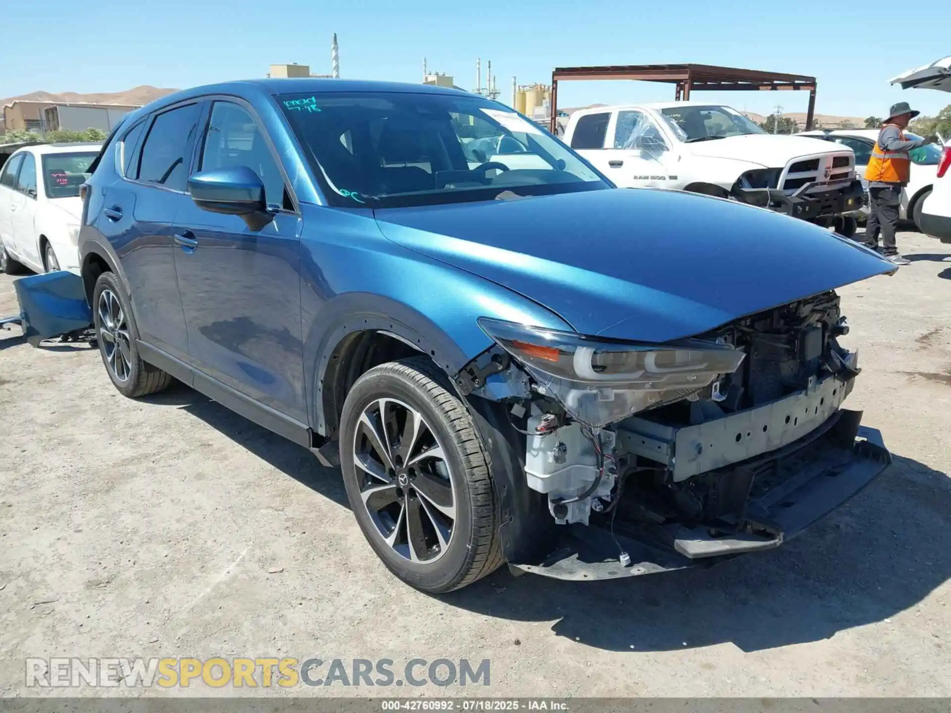 1 Photograph of a damaged car JM3KFBDM3P0197330 MAZDA CX-5 2023