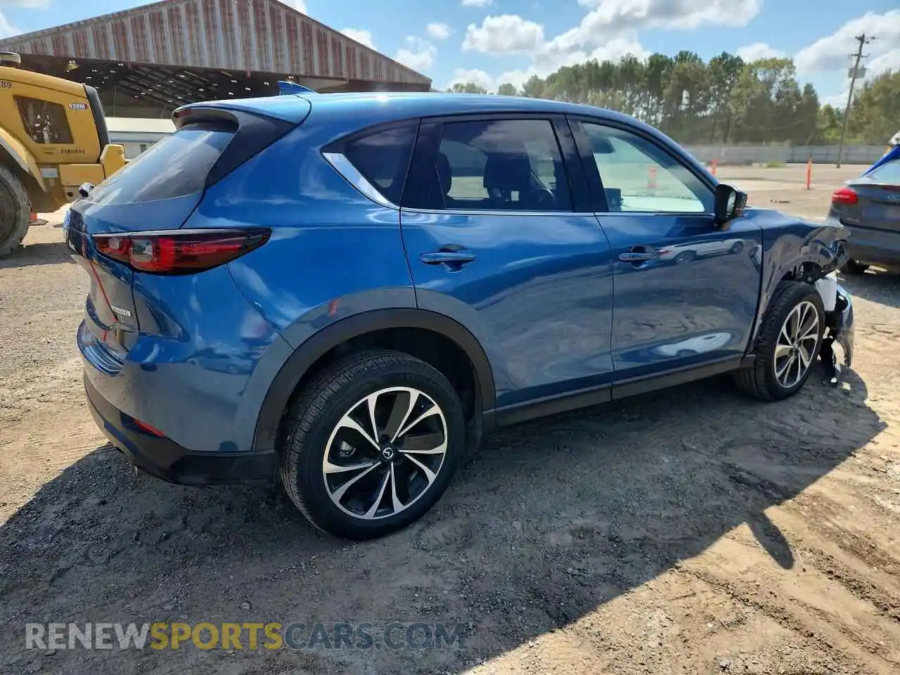 3 fotografías del automóvil dañado JM3KFBDM4P0132759 MAZDA CX-5 2023