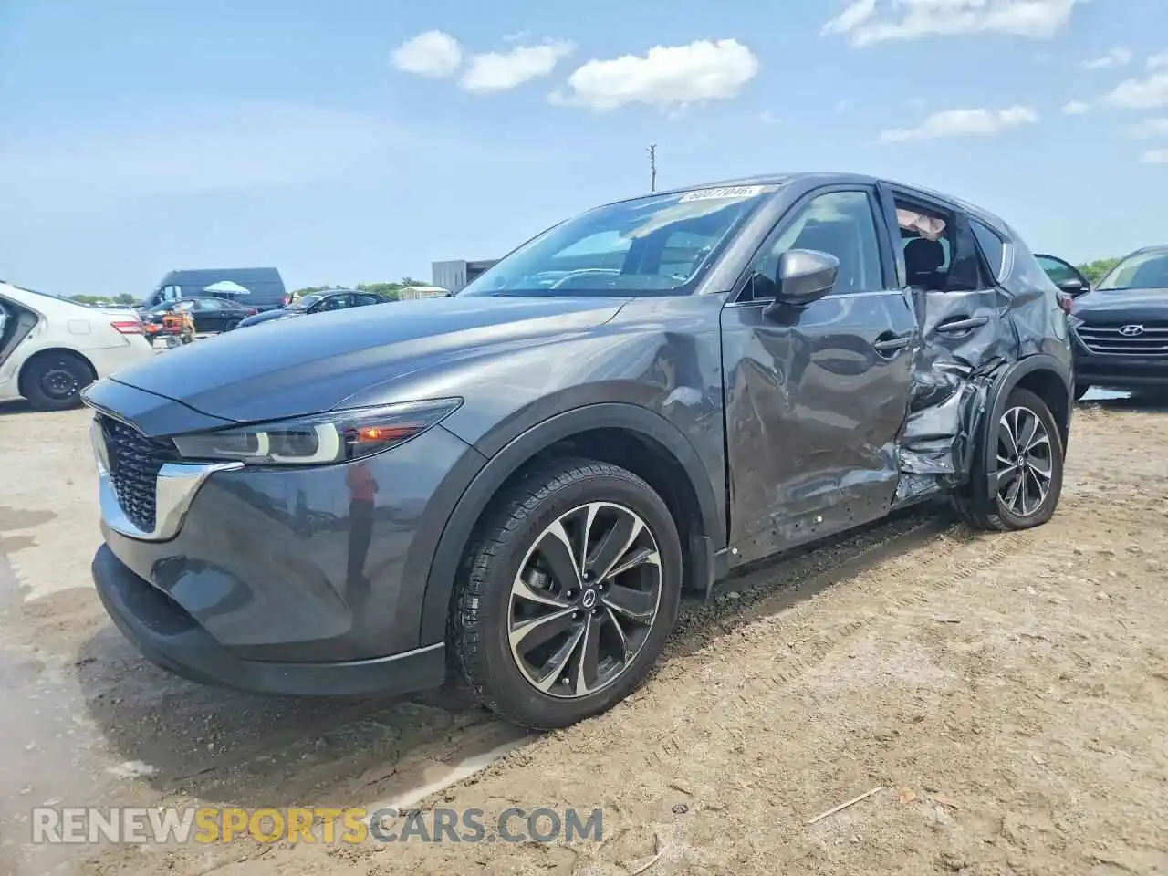 1 Photograph of a damaged car JM3KFBDM4P0178138 MAZDA CX-5 2023