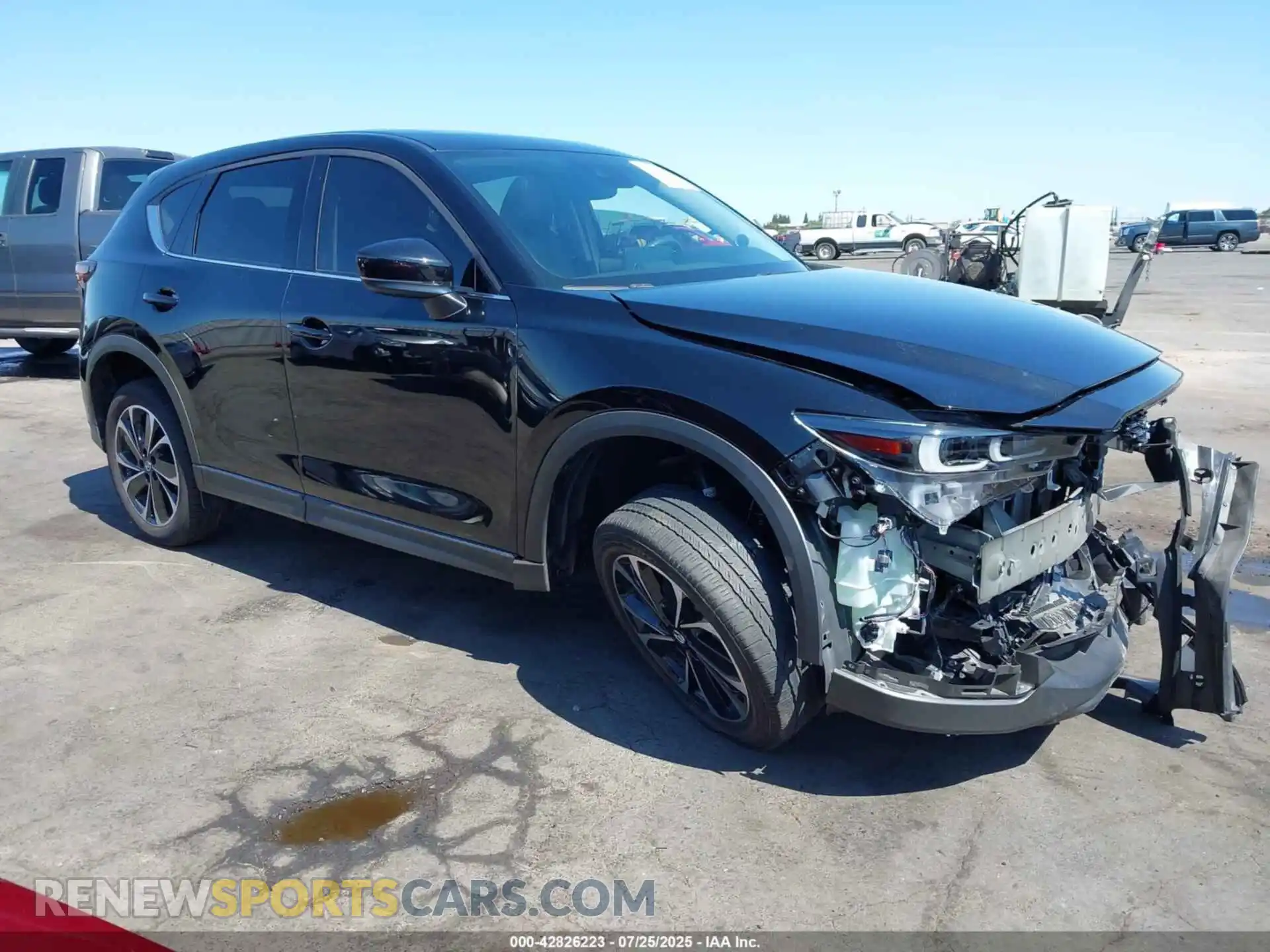 1 Photograph of a damaged car JM3KFBDM4P0184523 MAZDA CX-5 2023
