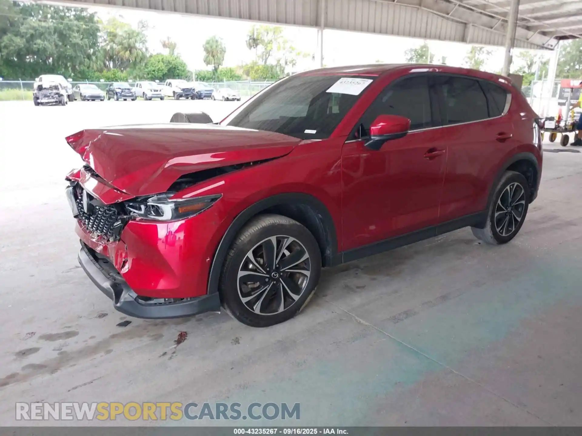 2 Photograph of a damaged car JM3KFBDM4P0237320 MAZDA CX-5 2023