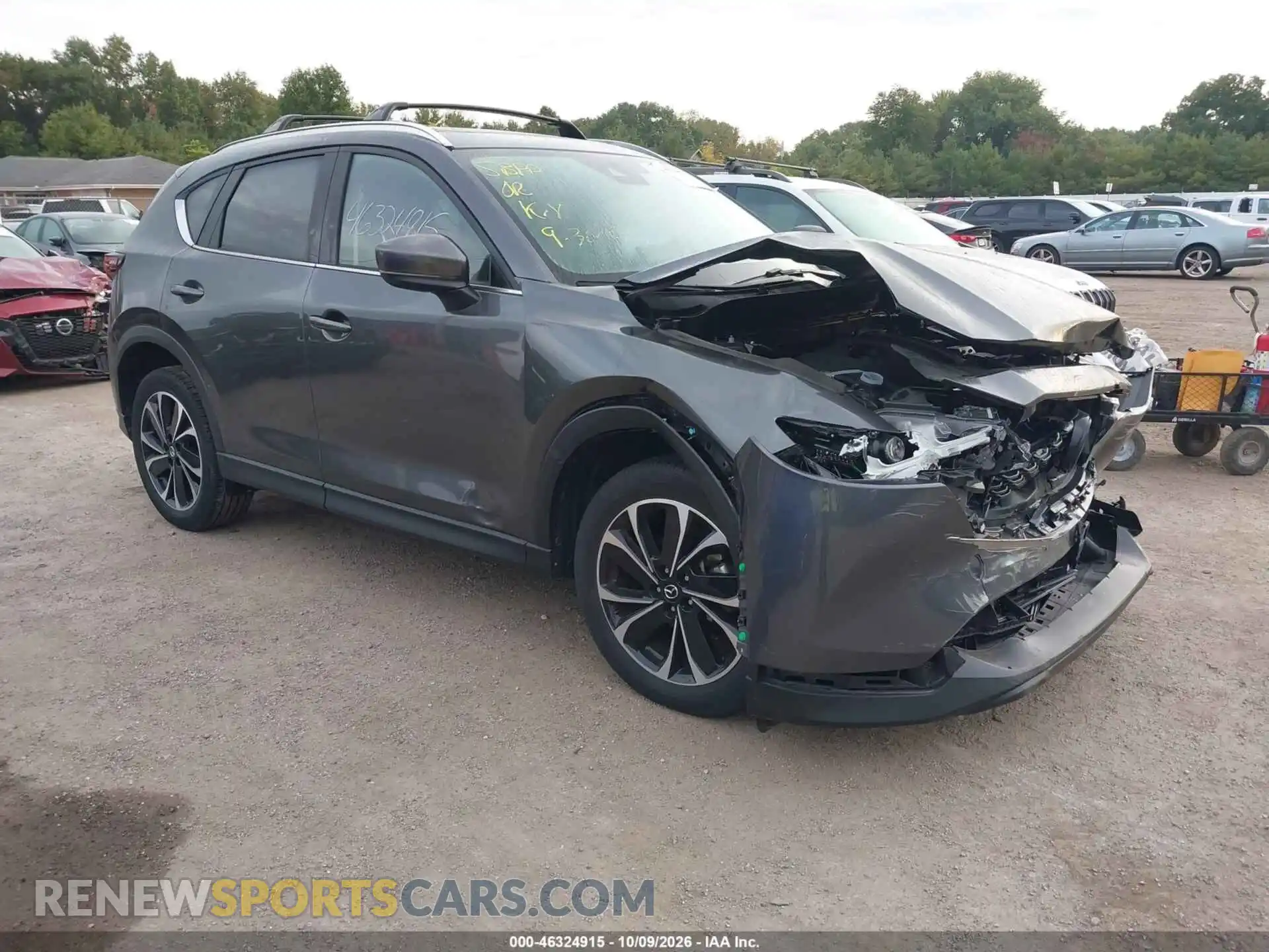 1 fotografías del automóvil dañado JM3KFBDM5P0196731 MAZDA CX-5 2023