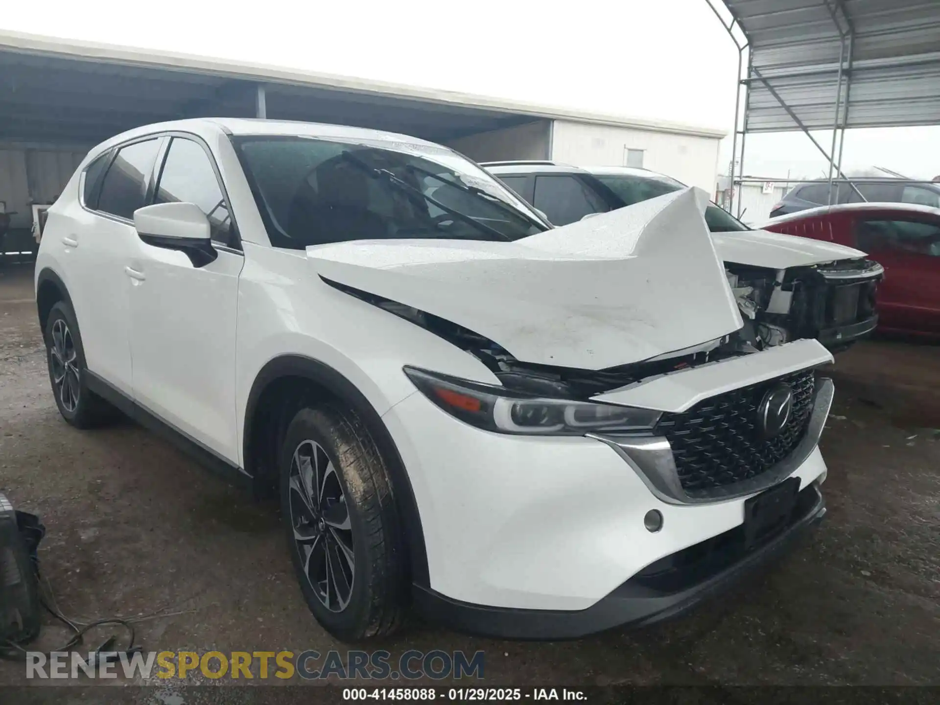 1 Photograph of a damaged car JM3KFBDM7P0165562 MAZDA CX-5 2023