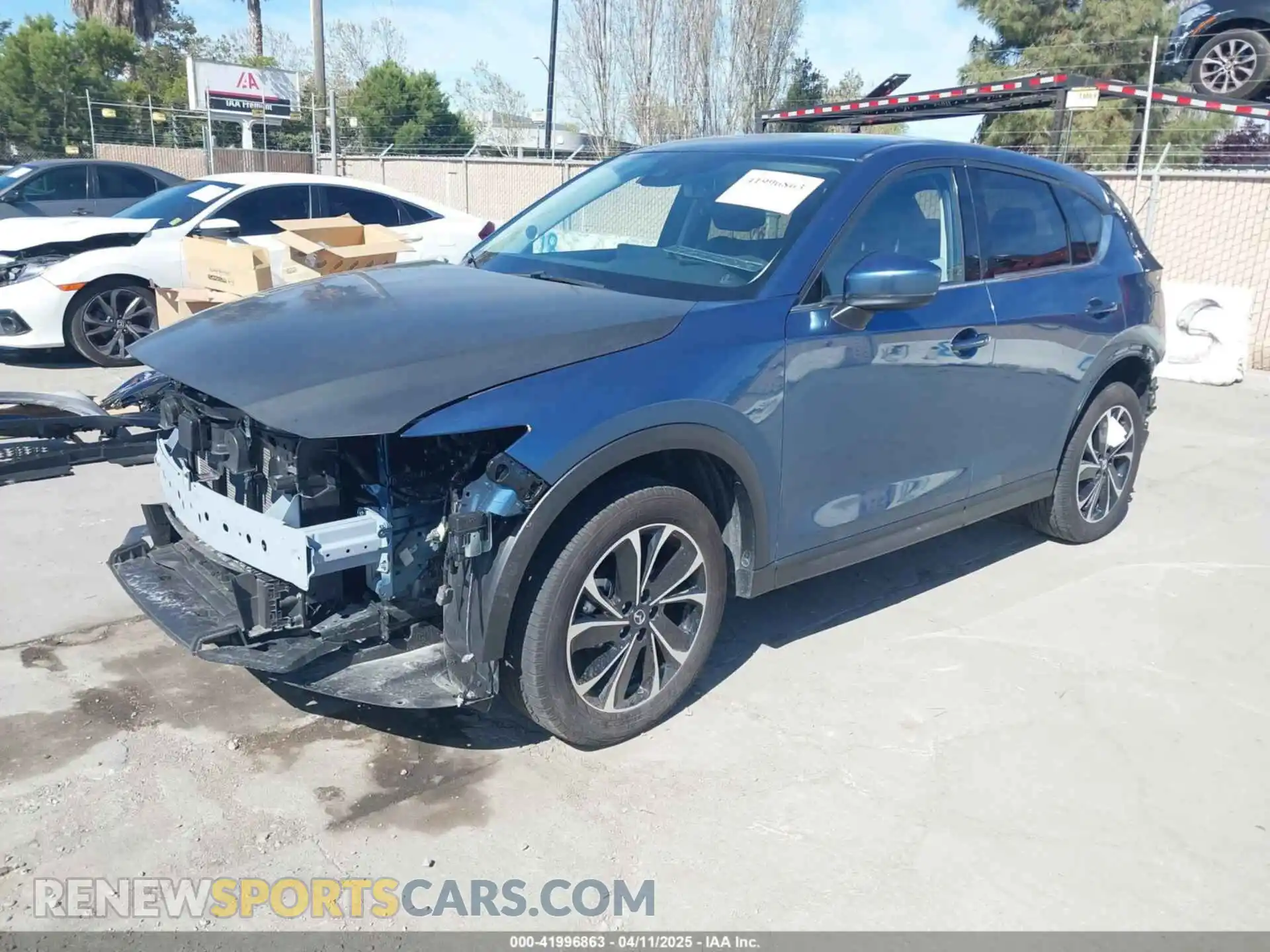 2 Photograph of a damaged car JM3KFBDM7P0233374 MAZDA CX-5 2023