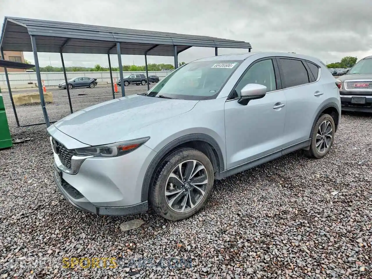 1 Photograph of a damaged car JM3KFBDMXP0203060 MAZDA CX-5 2023
