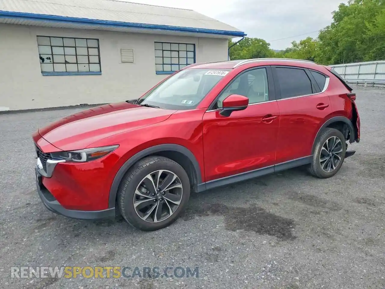 1 Photograph of a damaged car JM3KFBEM2P0190528 MAZDA CX-5 2023