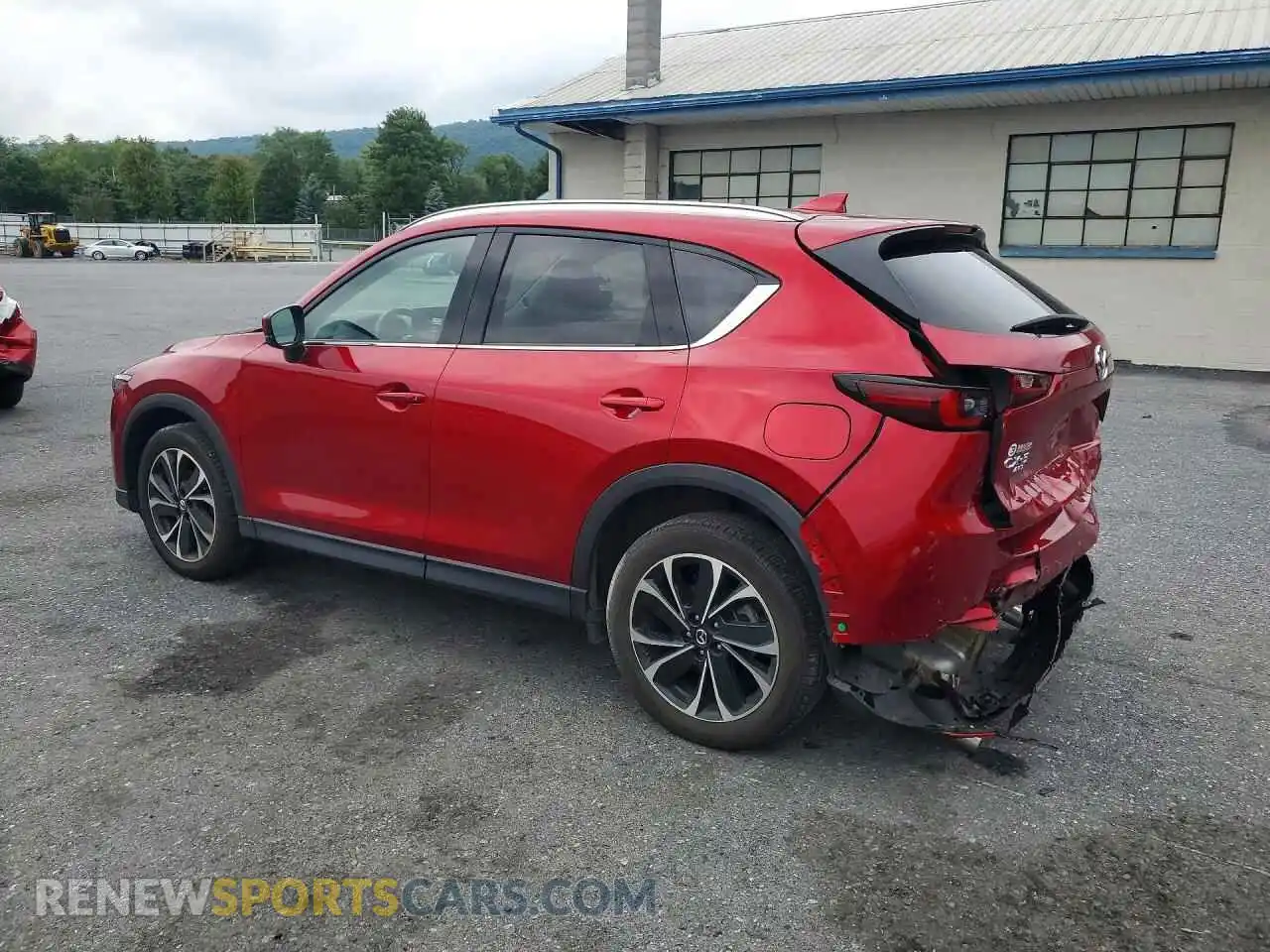 2 Photograph of a damaged car JM3KFBEM2P0190528 MAZDA CX-5 2023