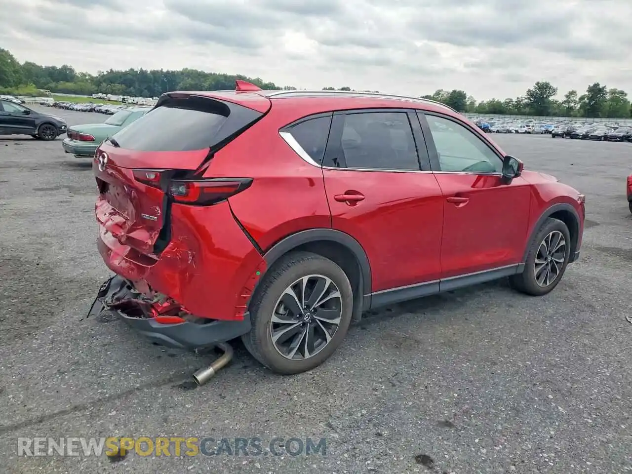 3 Photograph of a damaged car JM3KFBEM2P0190528 MAZDA CX-5 2023
