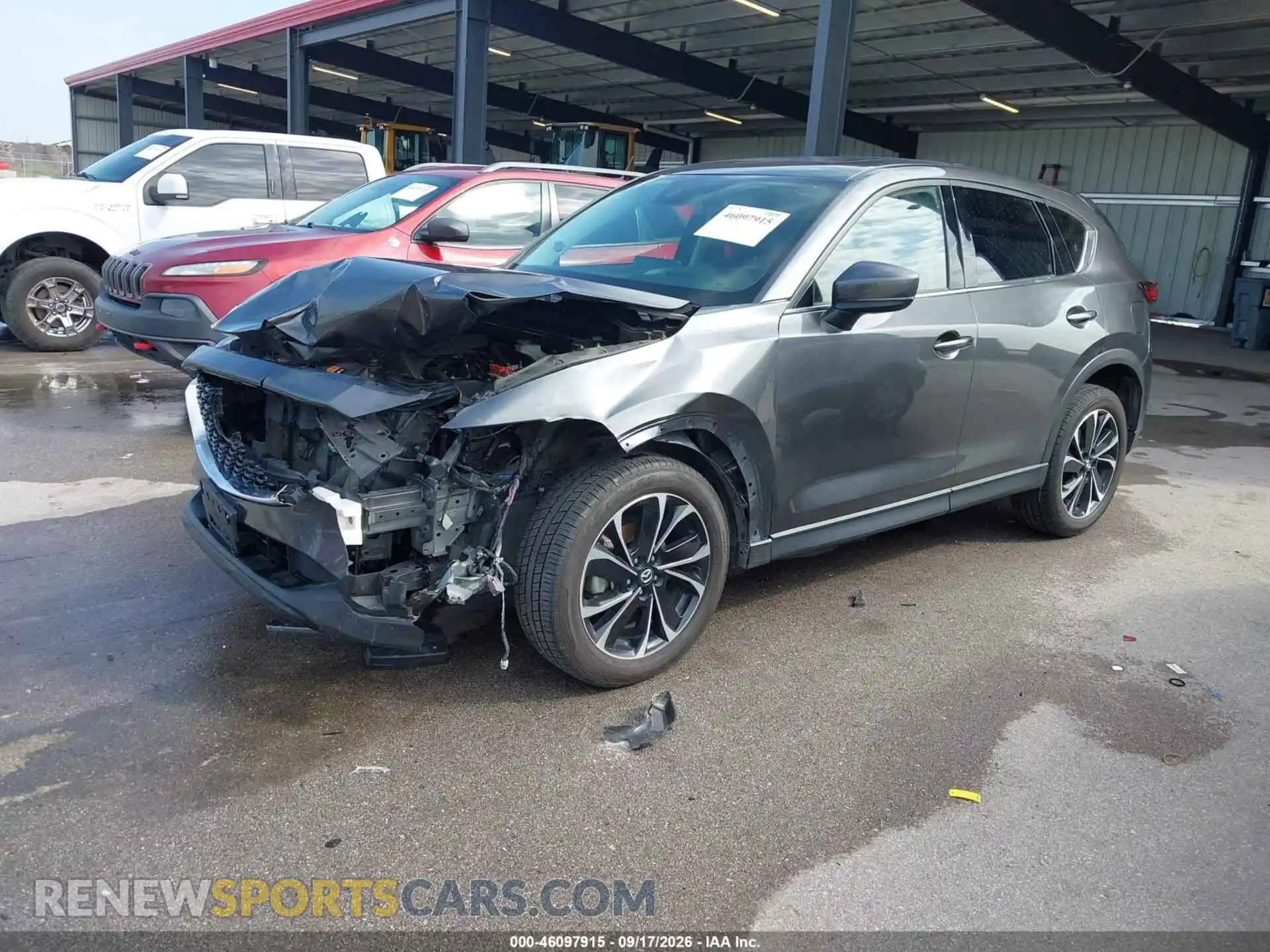 2 Фотография поврежденного автомобиля JM3KFBEM4P0125972 MAZDA CX-5 2023
