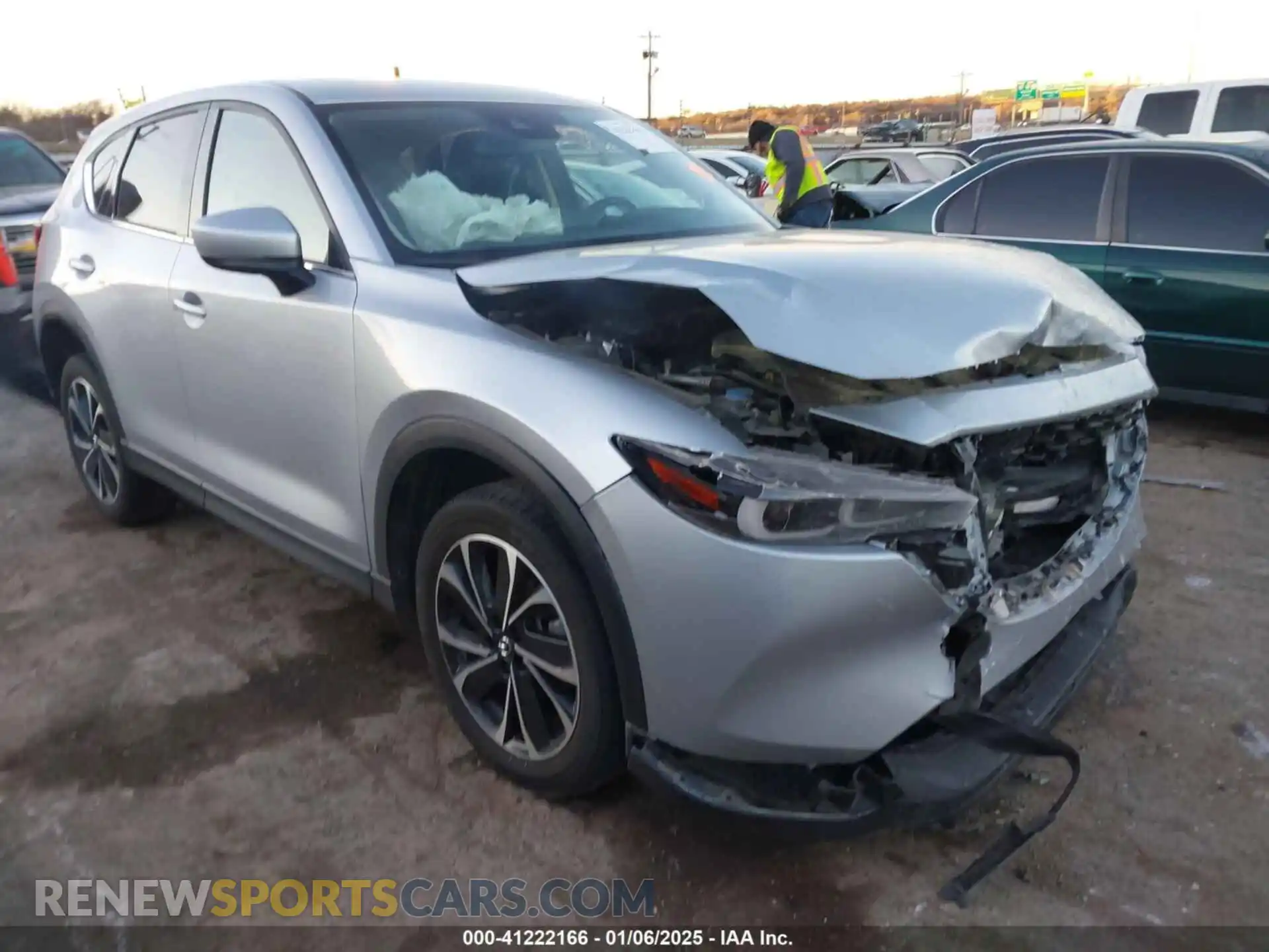 1 Photograph of a damaged car JM3KFBEM5P0116696 MAZDA CX-5 2023
