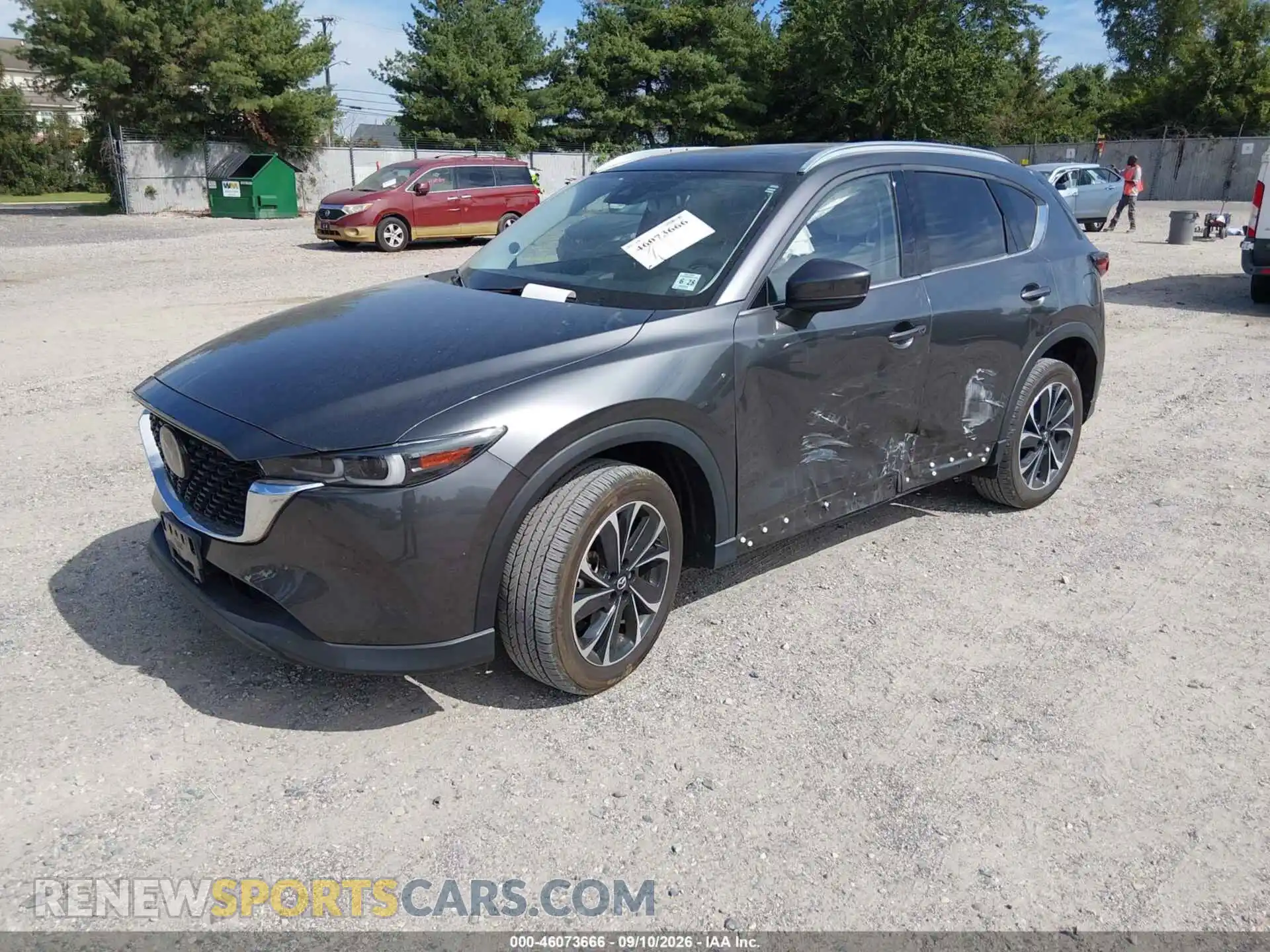 2 Photograph of a damaged car JM3KFBEM7P0119387 MAZDA CX-5 2023