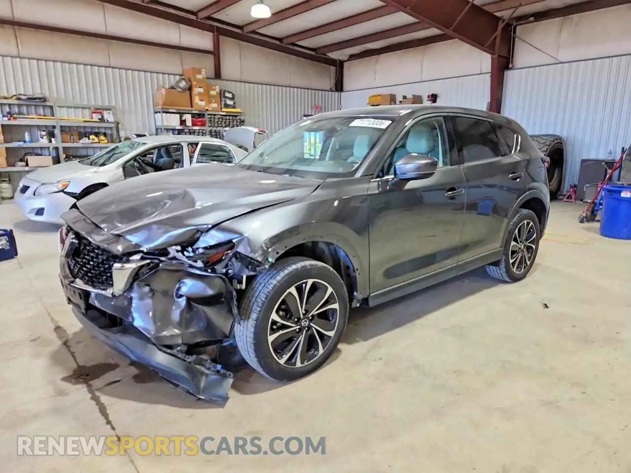 1 Photograph of a damaged car JM3KFBEM7P0137047 MAZDA CX-5 2023