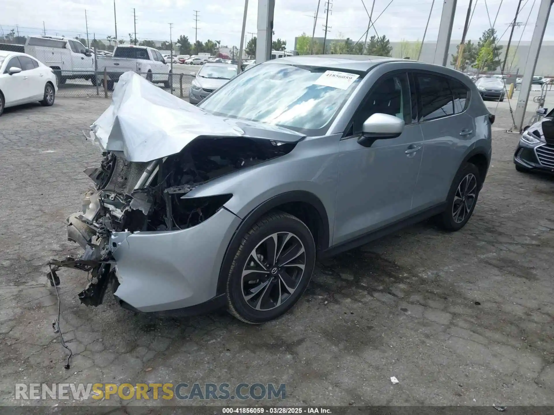 2 Photograph of a damaged car JM3KFBEM7P0192307 MAZDA CX-5 2023