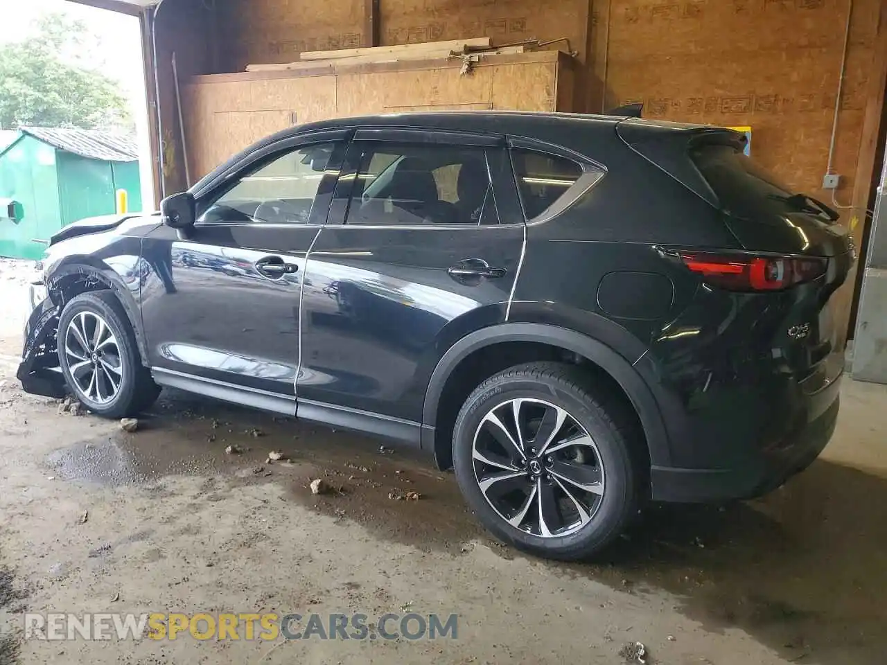 2 fotografías del automóvil dañado JM3KFBEM7P0255289 MAZDA CX-5 2023