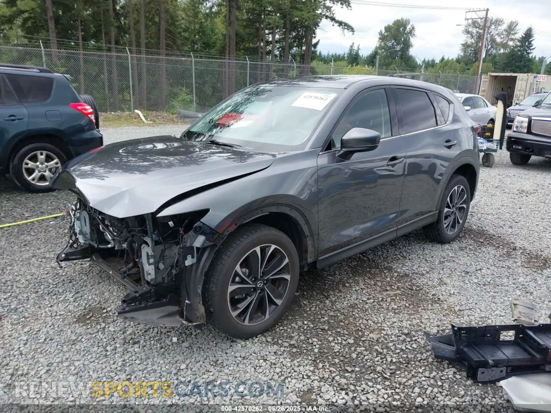 2 Photograph of a damaged car JM3KFBEM9P0286883 MAZDA CX-5 2023