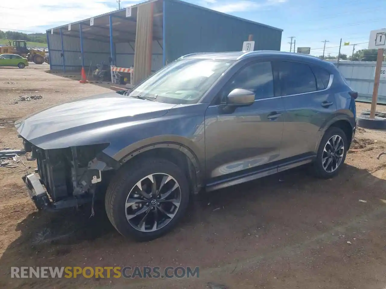 1 Photograph of a damaged car JM3KFBXY0P0166664 MAZDA CX-5 2023