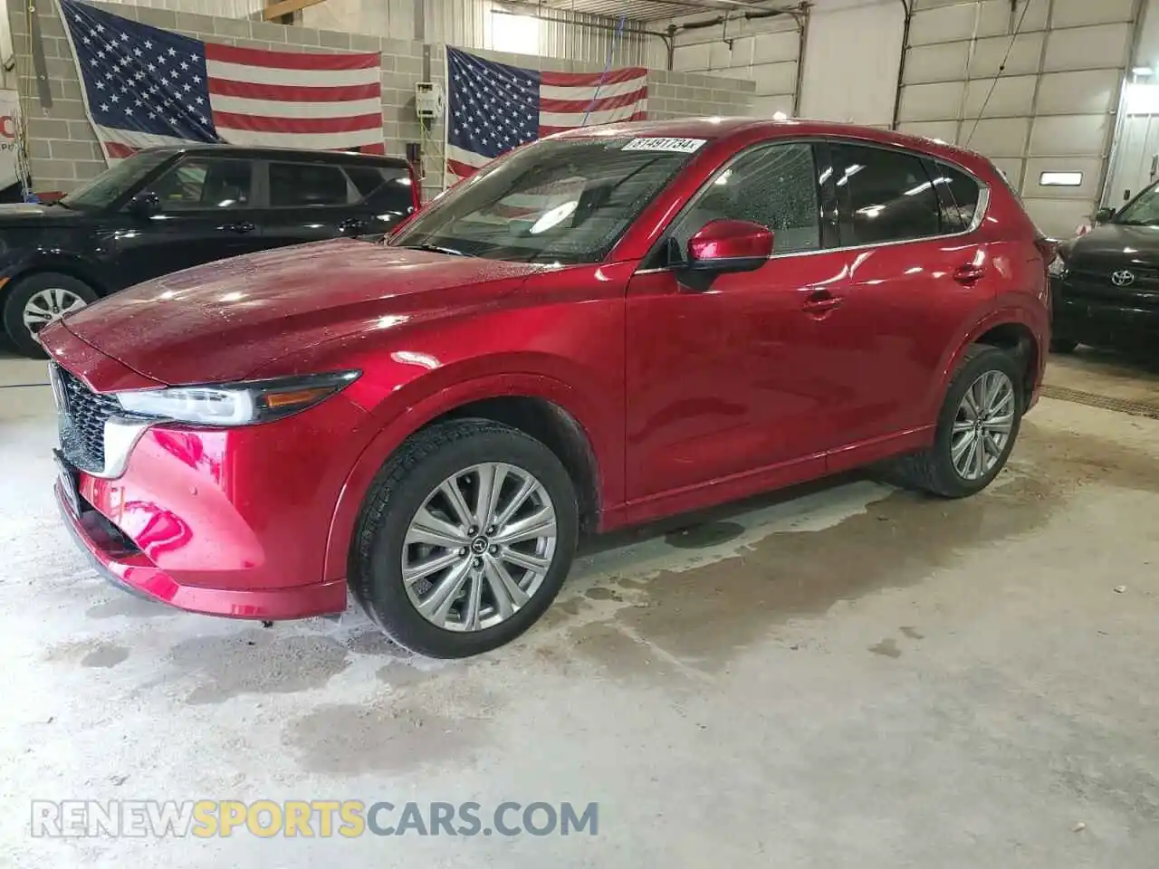 1 Photograph of a damaged car JM3KFBXY2P0285610 MAZDA CX-5 2023