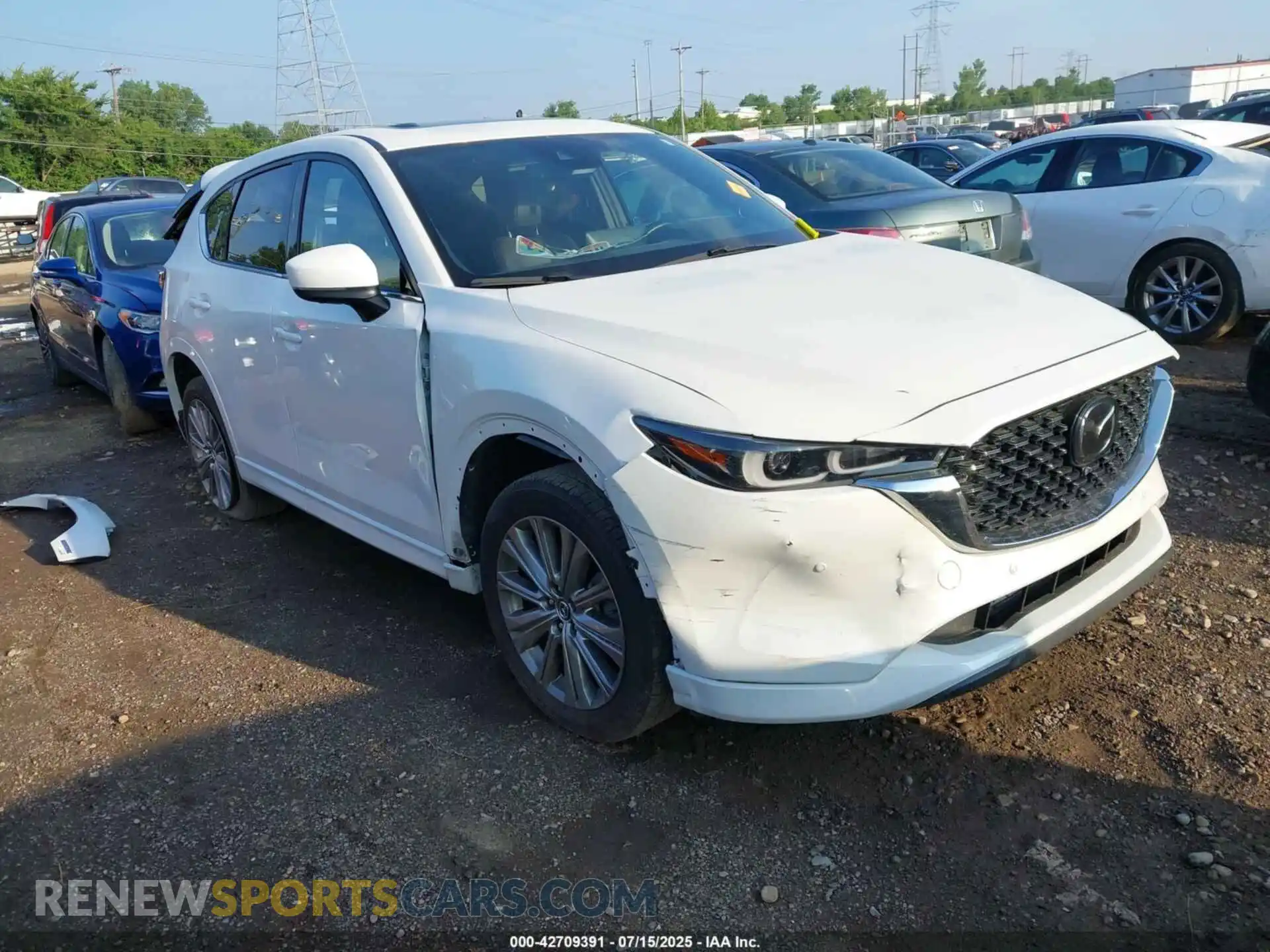 1 Photograph of a damaged car JM3KFBXY5P0135183 MAZDA CX-5 2023