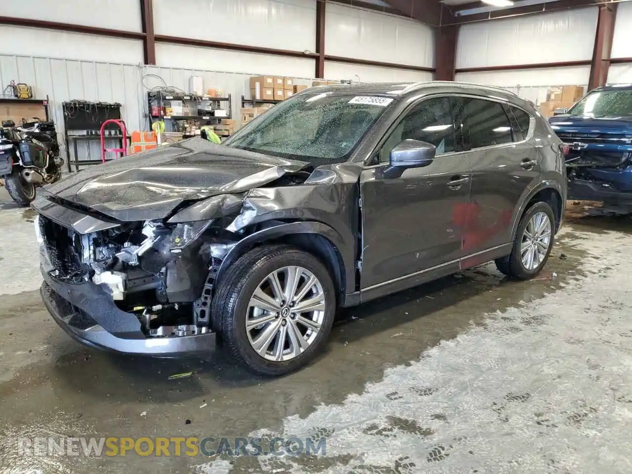 1 Photograph of a damaged car JM3KFBXY6P0254862 MAZDA CX-5 2023