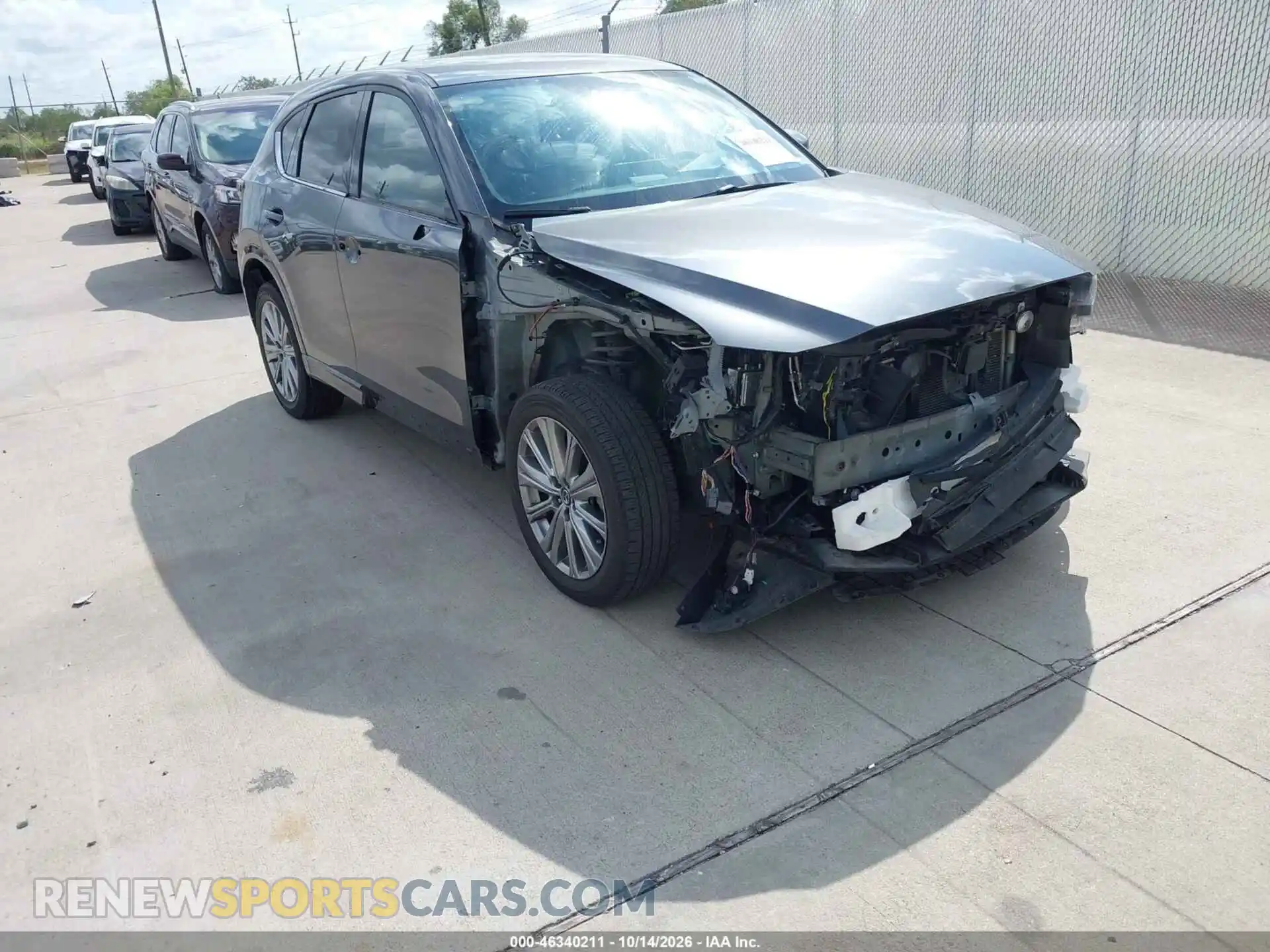 1 fotografías del automóvil dañado JM3KFBXY7P0104405 MAZDA CX-5 2023