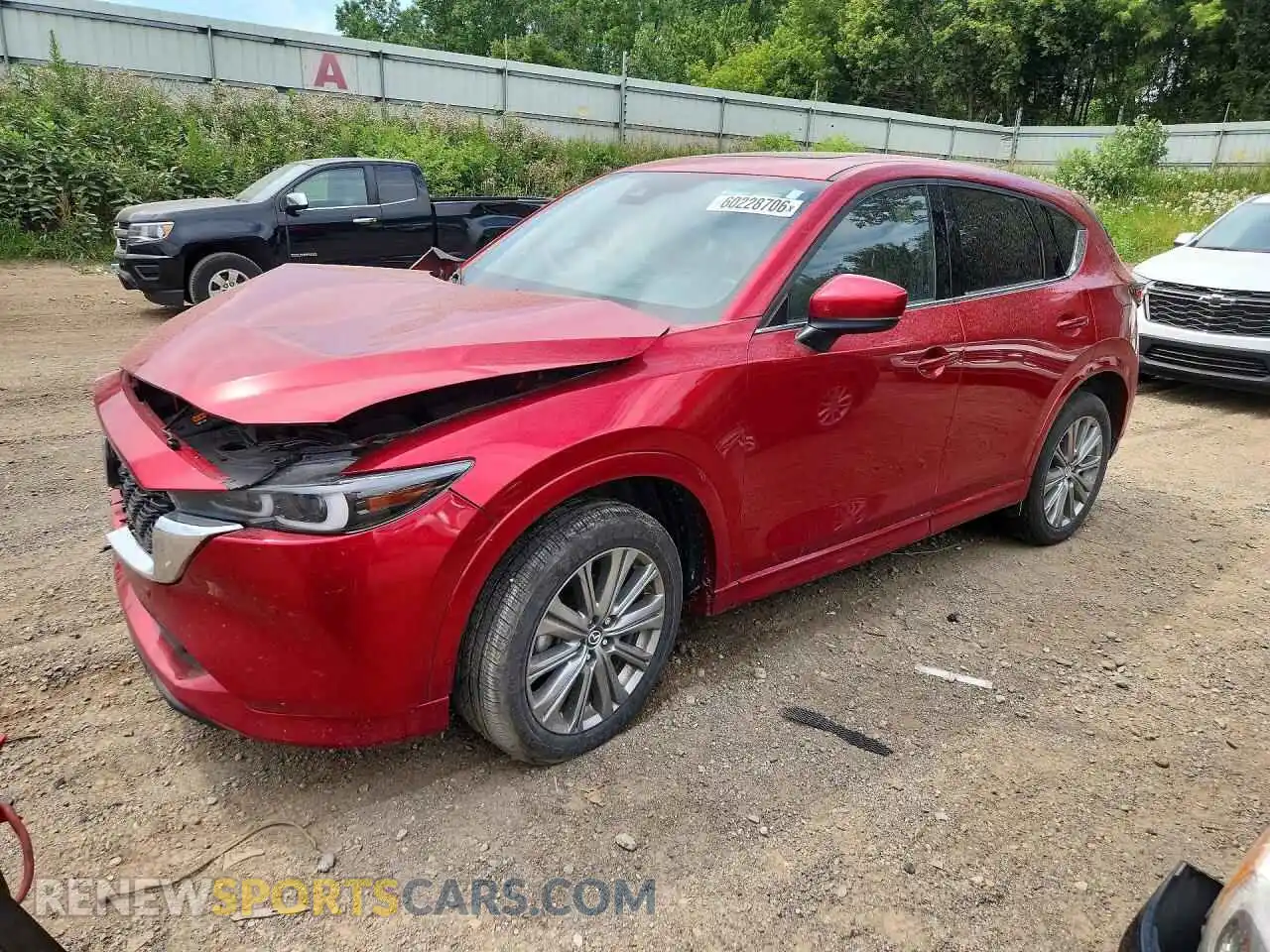 1 Фотография поврежденного автомобиля JM3KFBXY7P0224849 MAZDA CX-5 2023