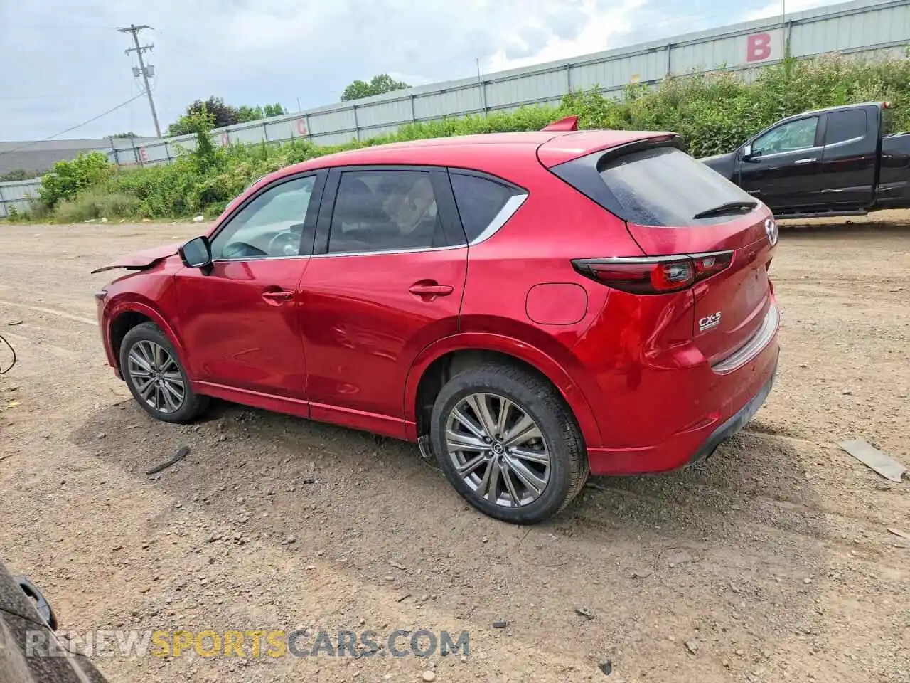 2 Фотография поврежденного автомобиля JM3KFBXY7P0224849 MAZDA CX-5 2023