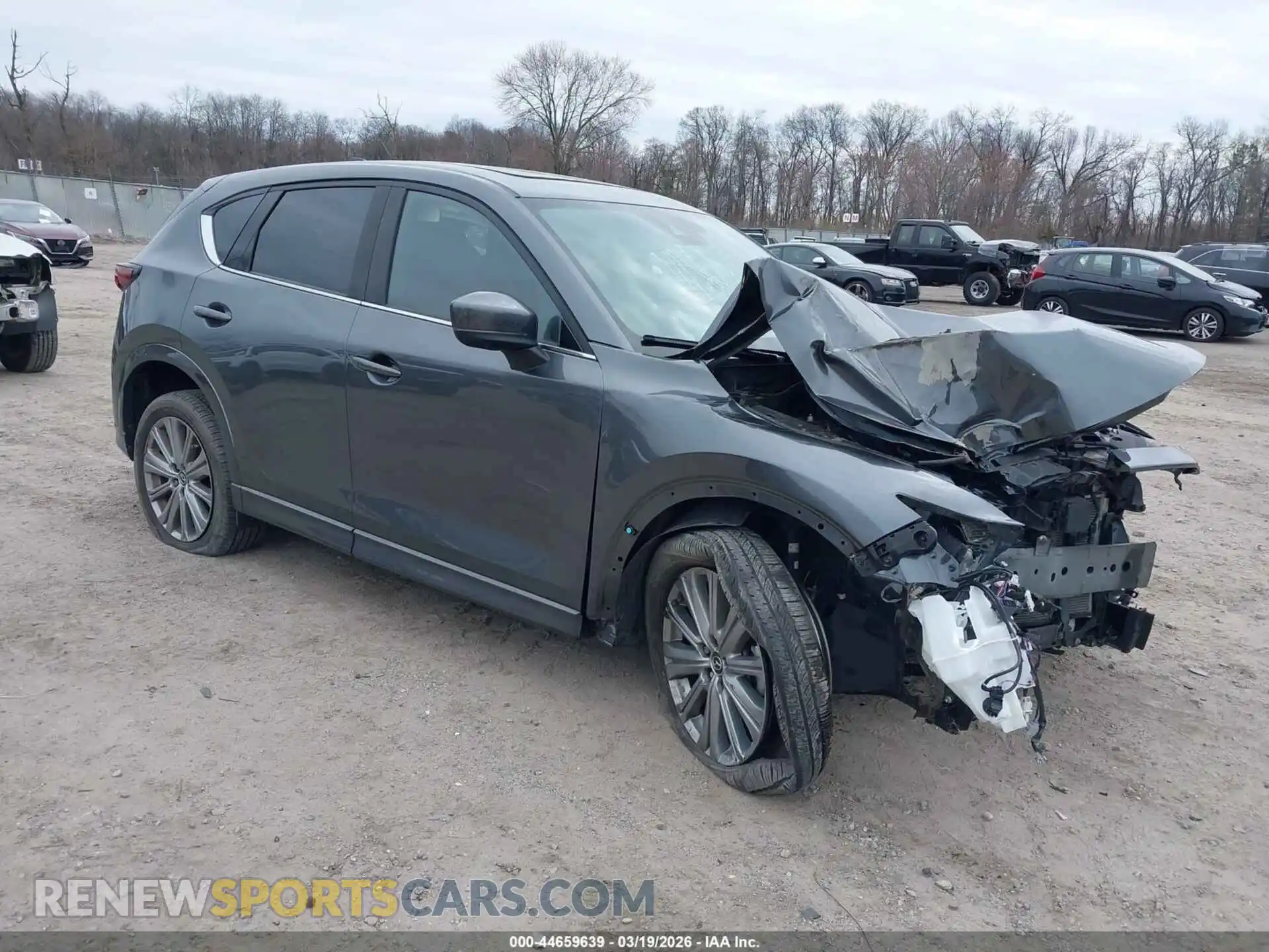 1 Photograph of a damaged car JM3KFBXY9P0151824 MAZDA CX-5 2023