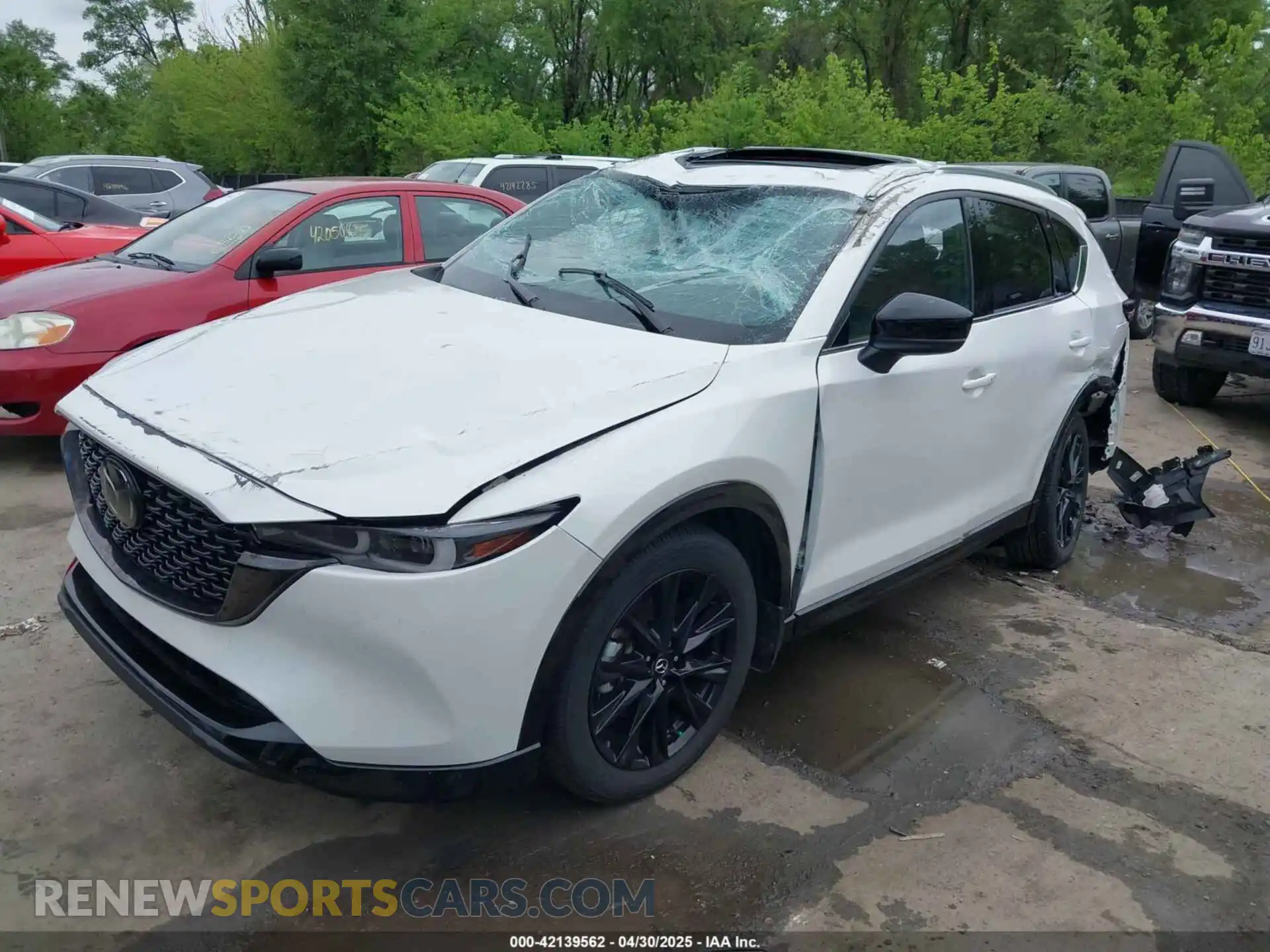 2 Фотография поврежденного автомобиля JM3KFBAY1R0393910 MAZDA CX-5 2024