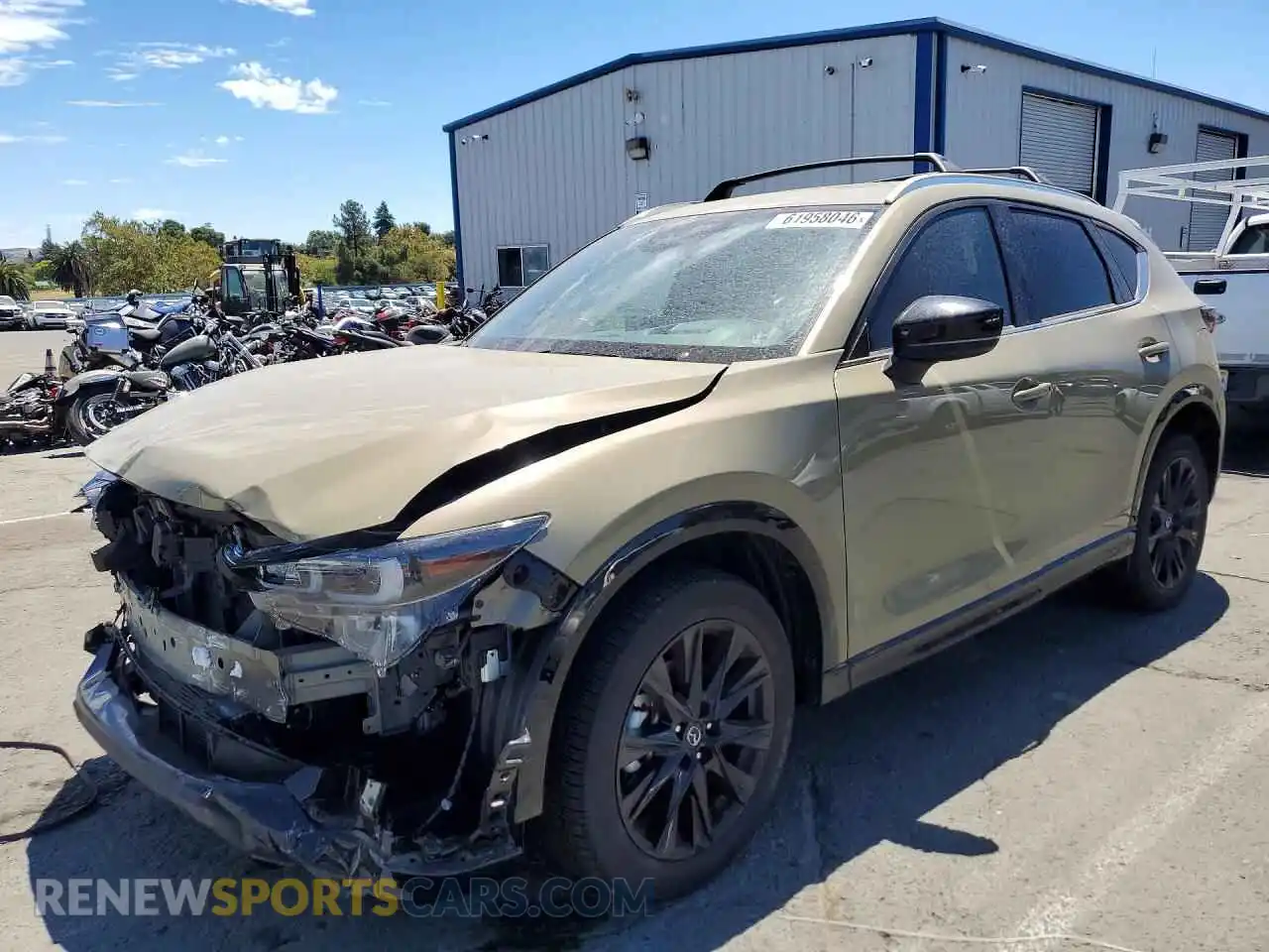 1 Photograph of a damaged car JM3KFBAY1R0537732 MAZDA CX-5 2024