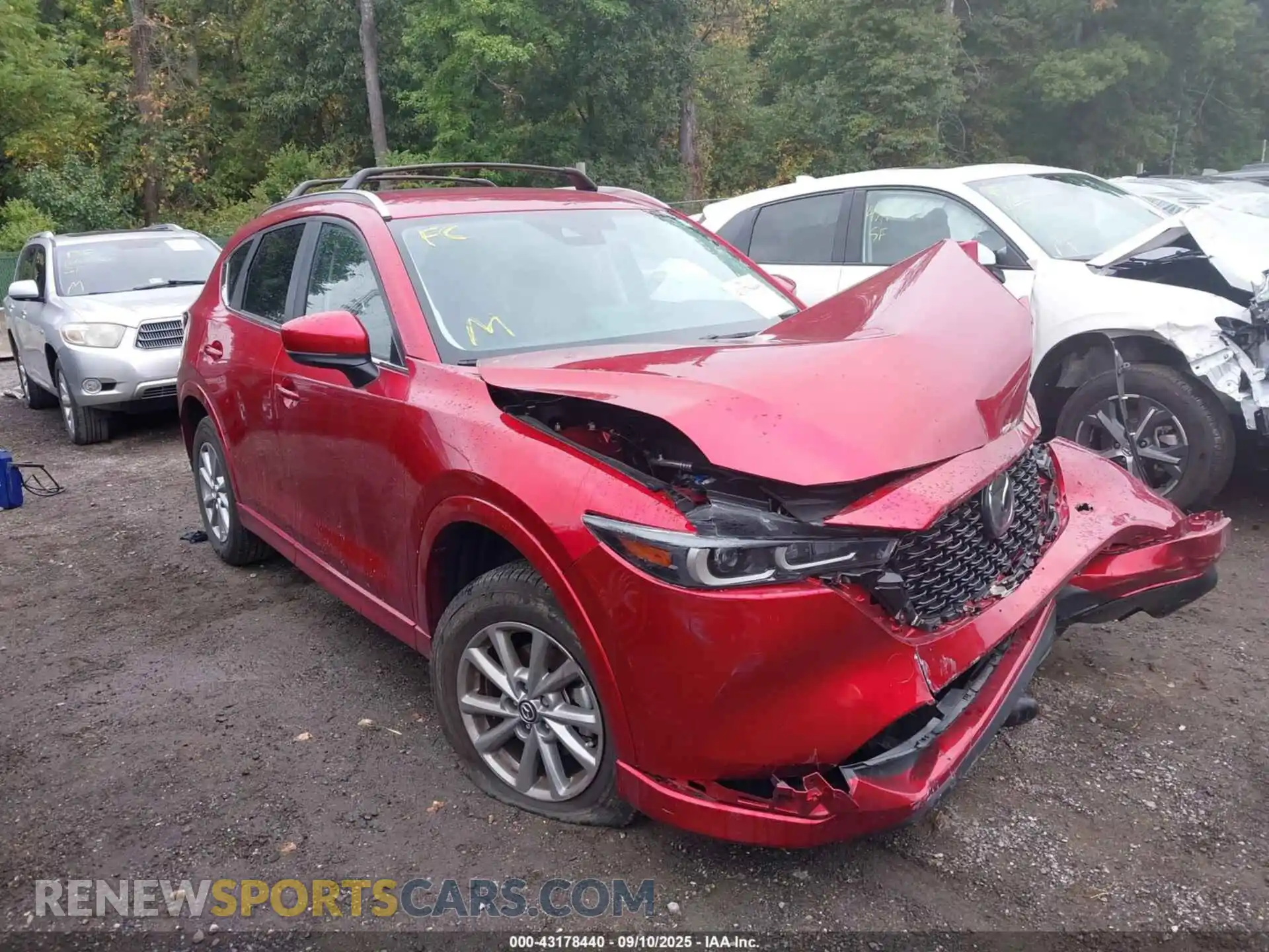 1 Photograph of a damaged car JM3KFBBL0R0481334 MAZDA CX-5 2024