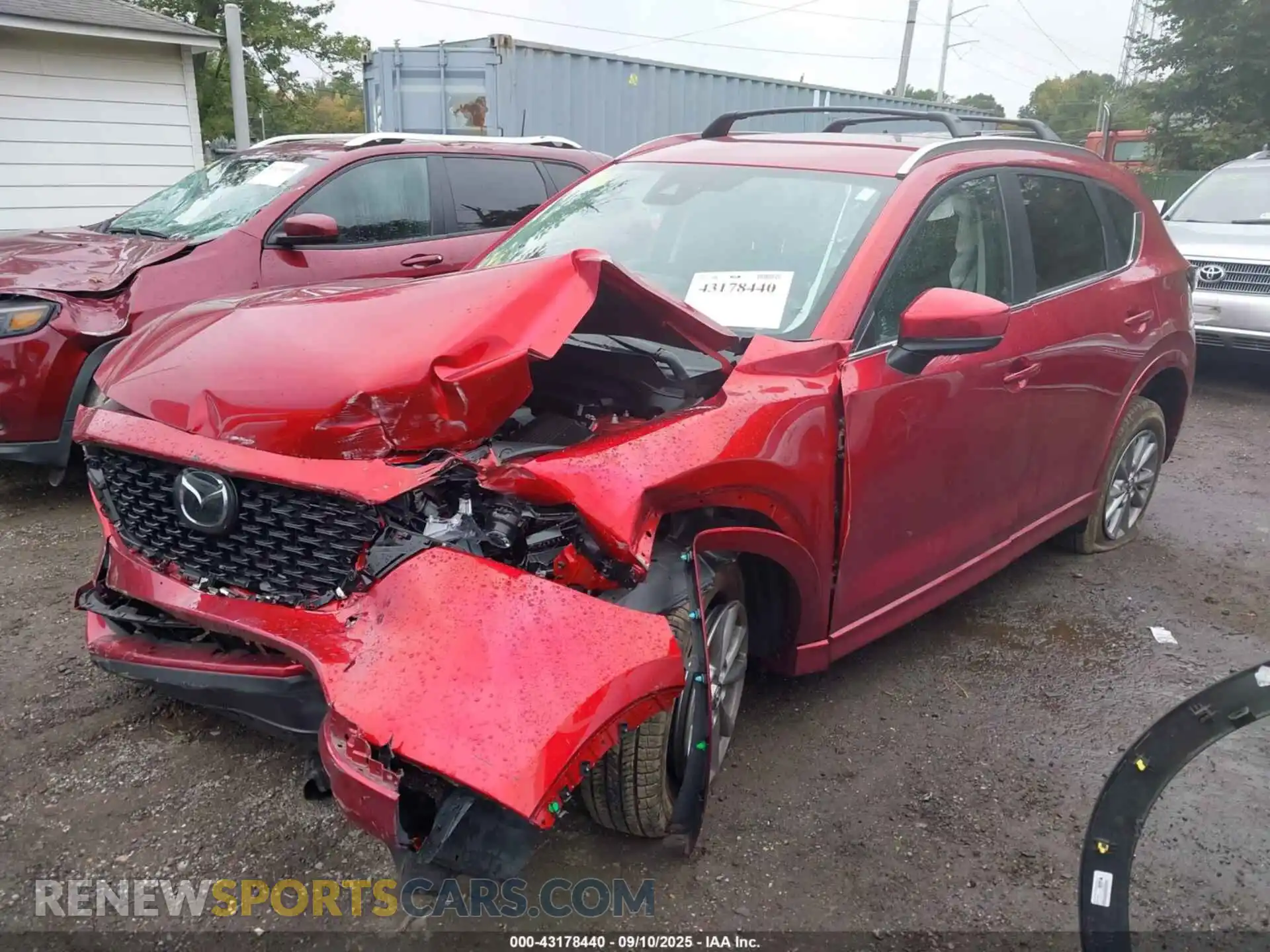 2 Photograph of a damaged car JM3KFBBL0R0481334 MAZDA CX-5 2024