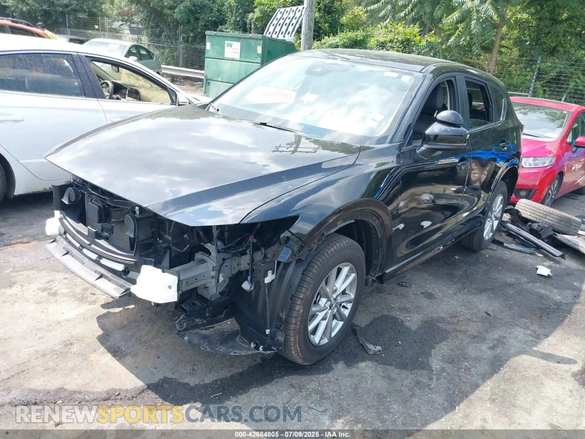 2 Photograph of a damaged car JM3KFBBL1R0448715 MAZDA CX-5 2024