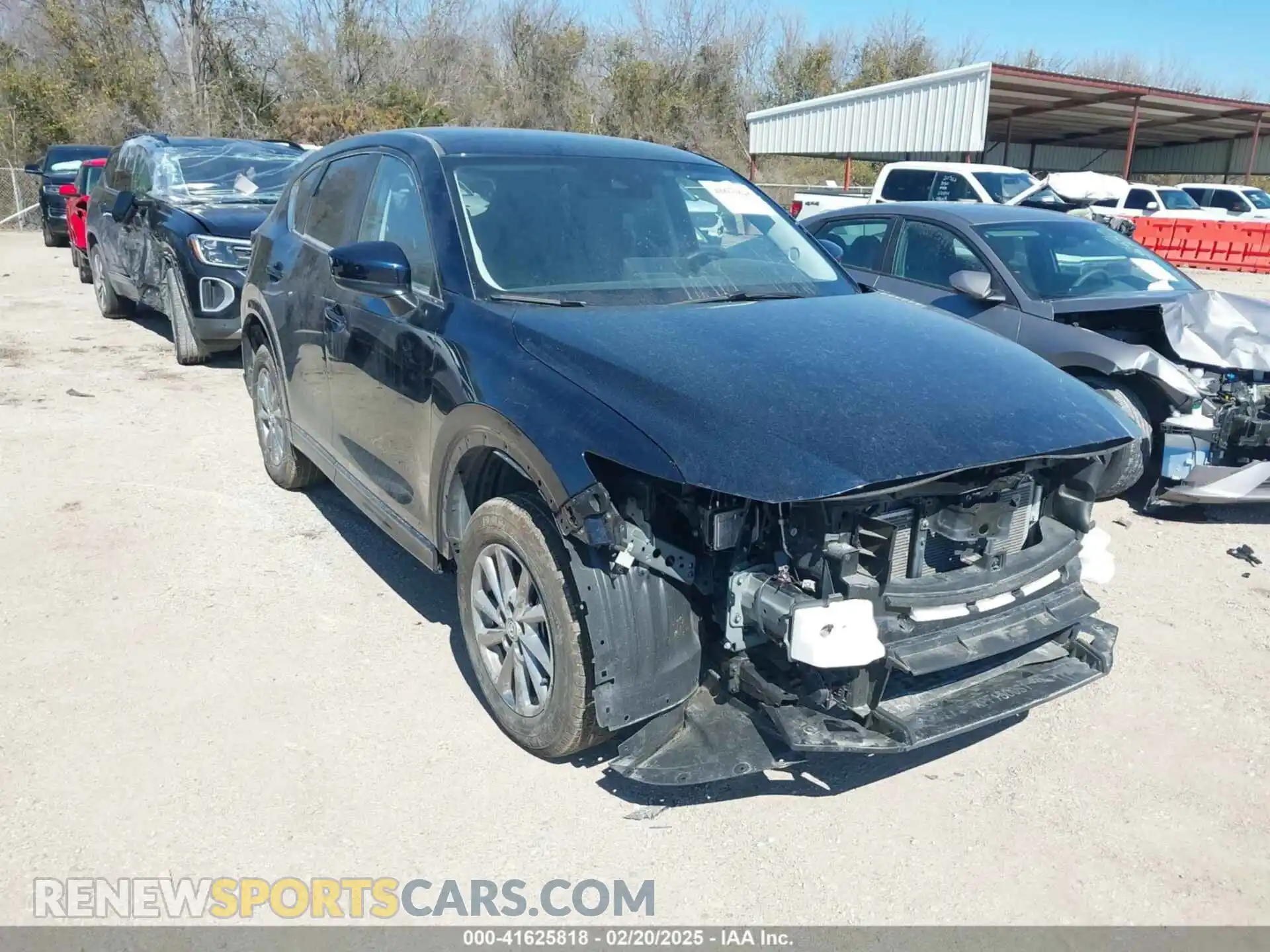 1 Photograph of a damaged car JM3KFBBL2R0459691 MAZDA CX-5 2024