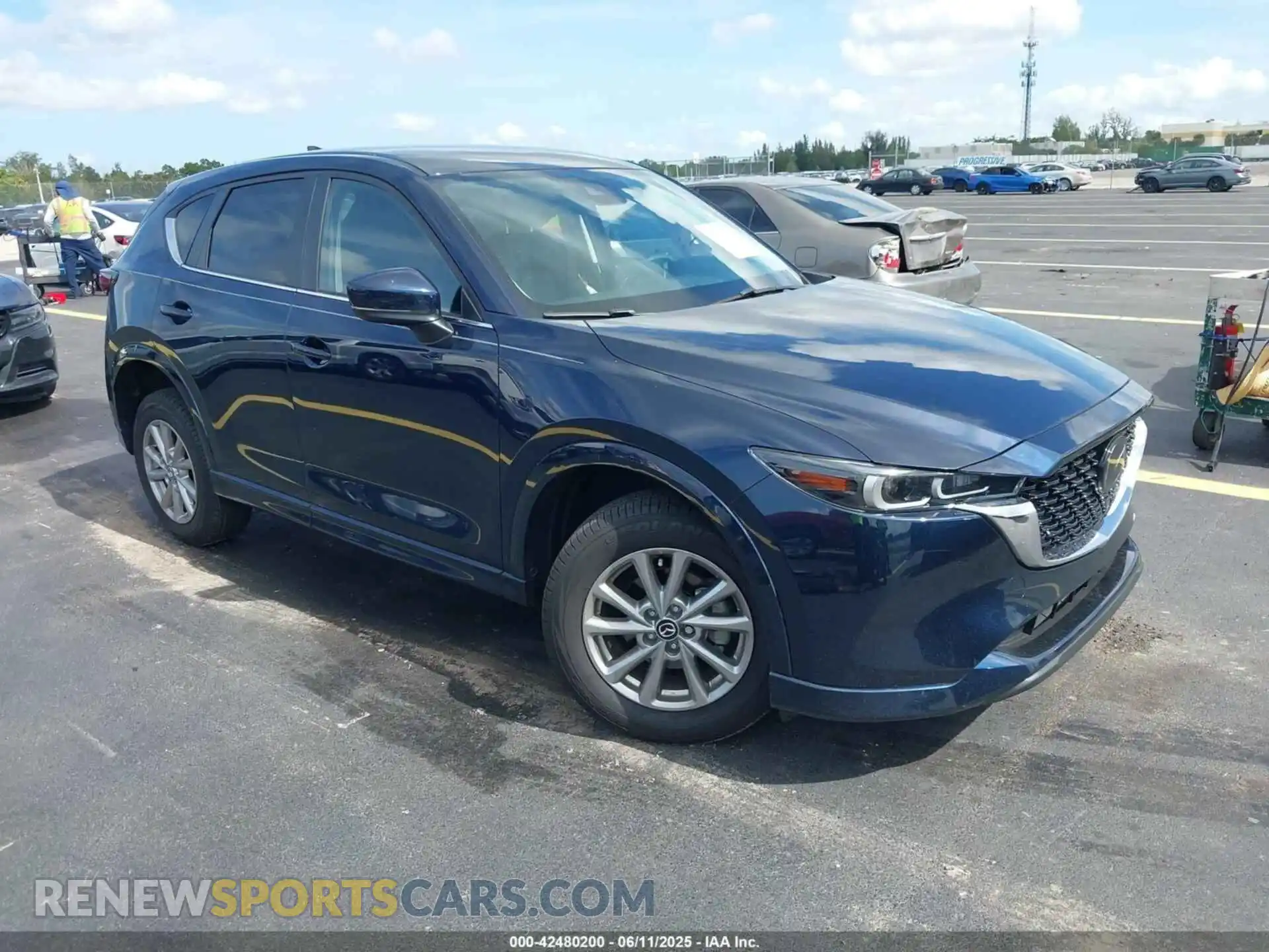 1 Photograph of a damaged car JM3KFBBL3R0500409 MAZDA CX-5 2024