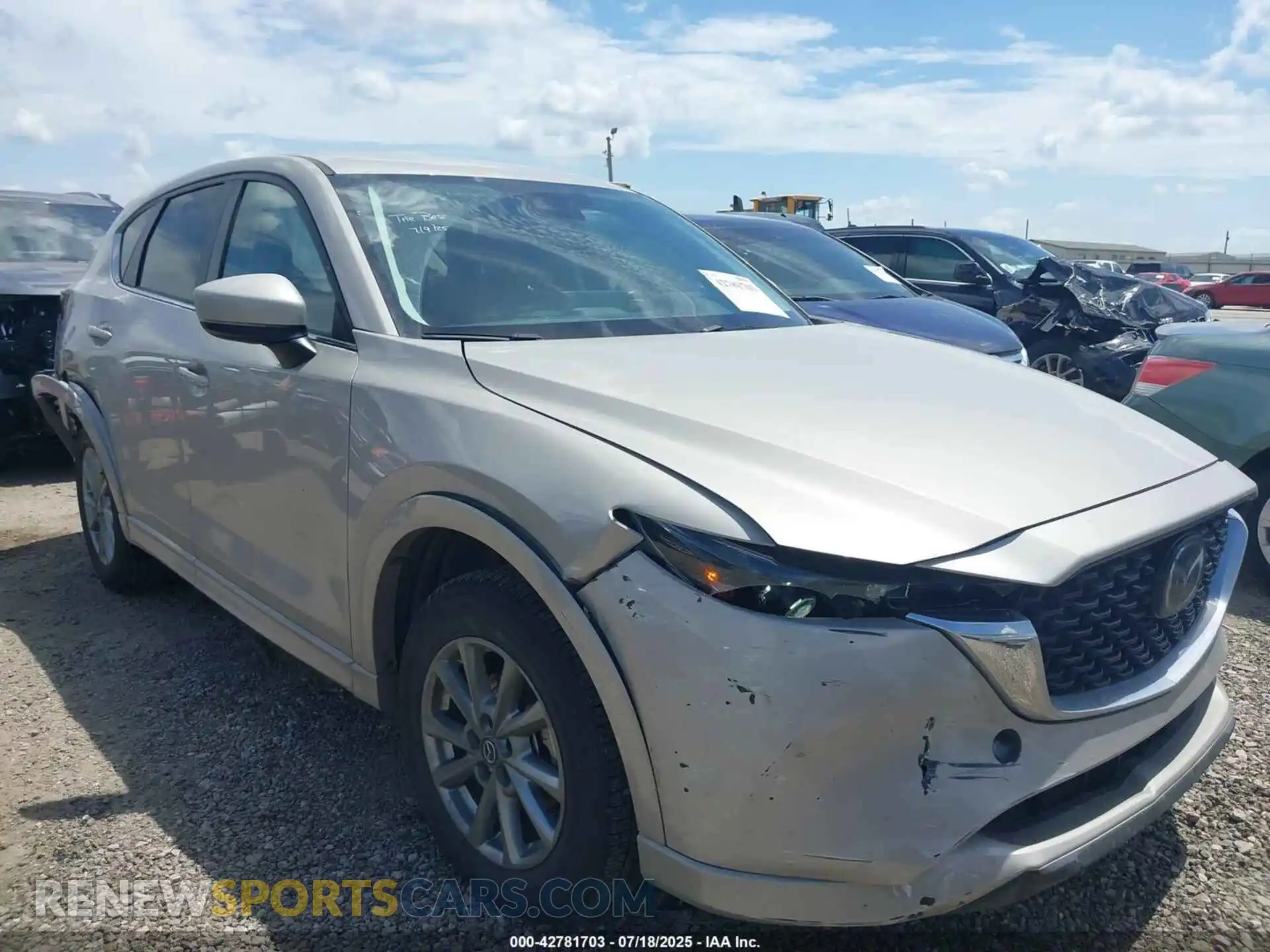 1 Photograph of a damaged car JM3KFBBL5R0448765 MAZDA CX-5 2024