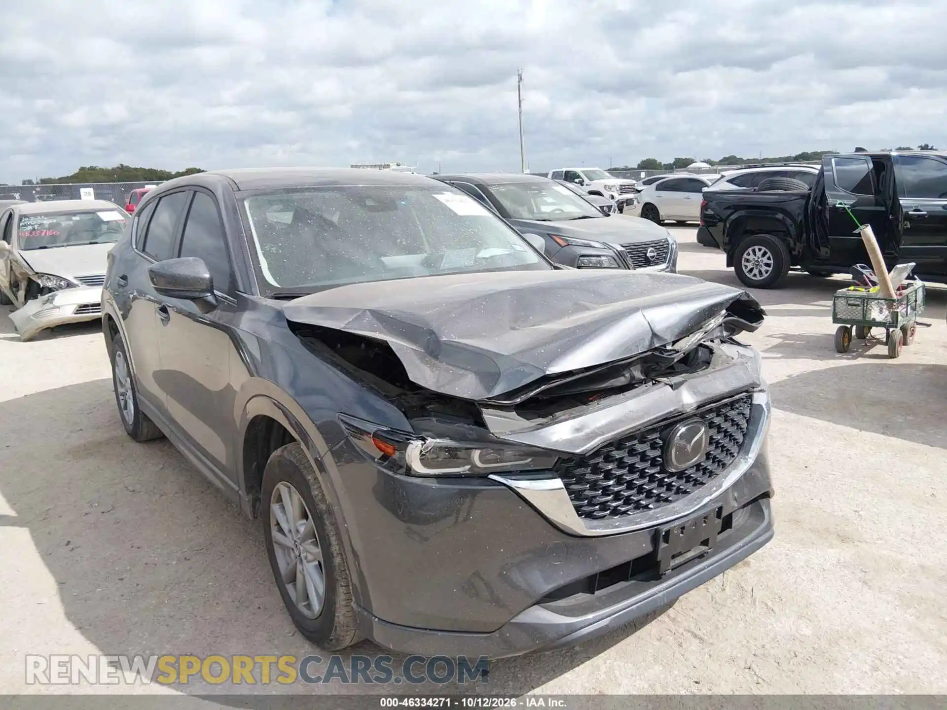 1 Photograph of a damaged car JM3KFBBL7R0466376 MAZDA CX-5 2024