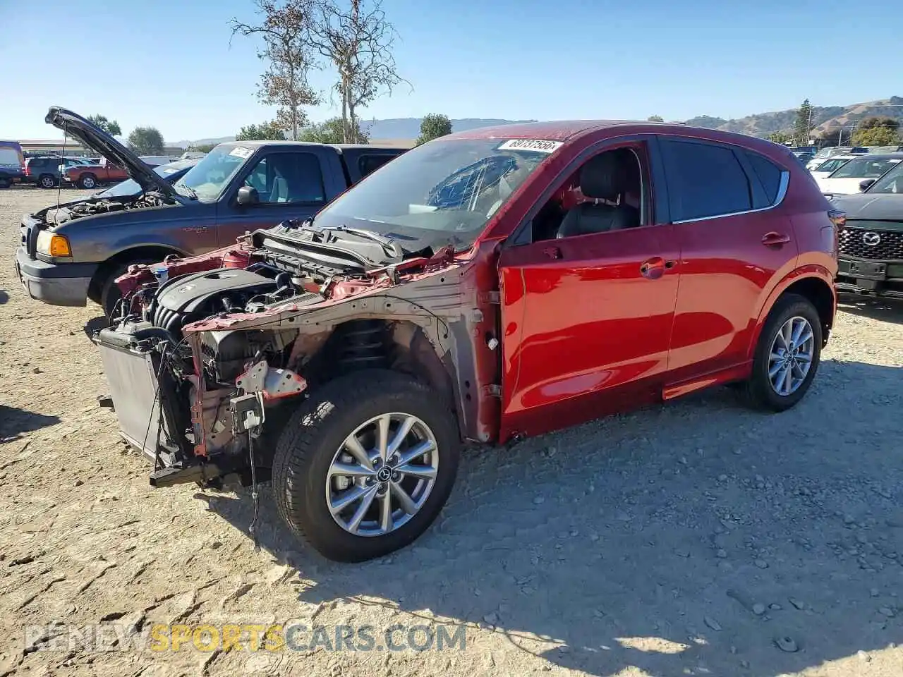 1 Photograph of a damaged car JM3KFBBL8R0409216 MAZDA CX-5 2024