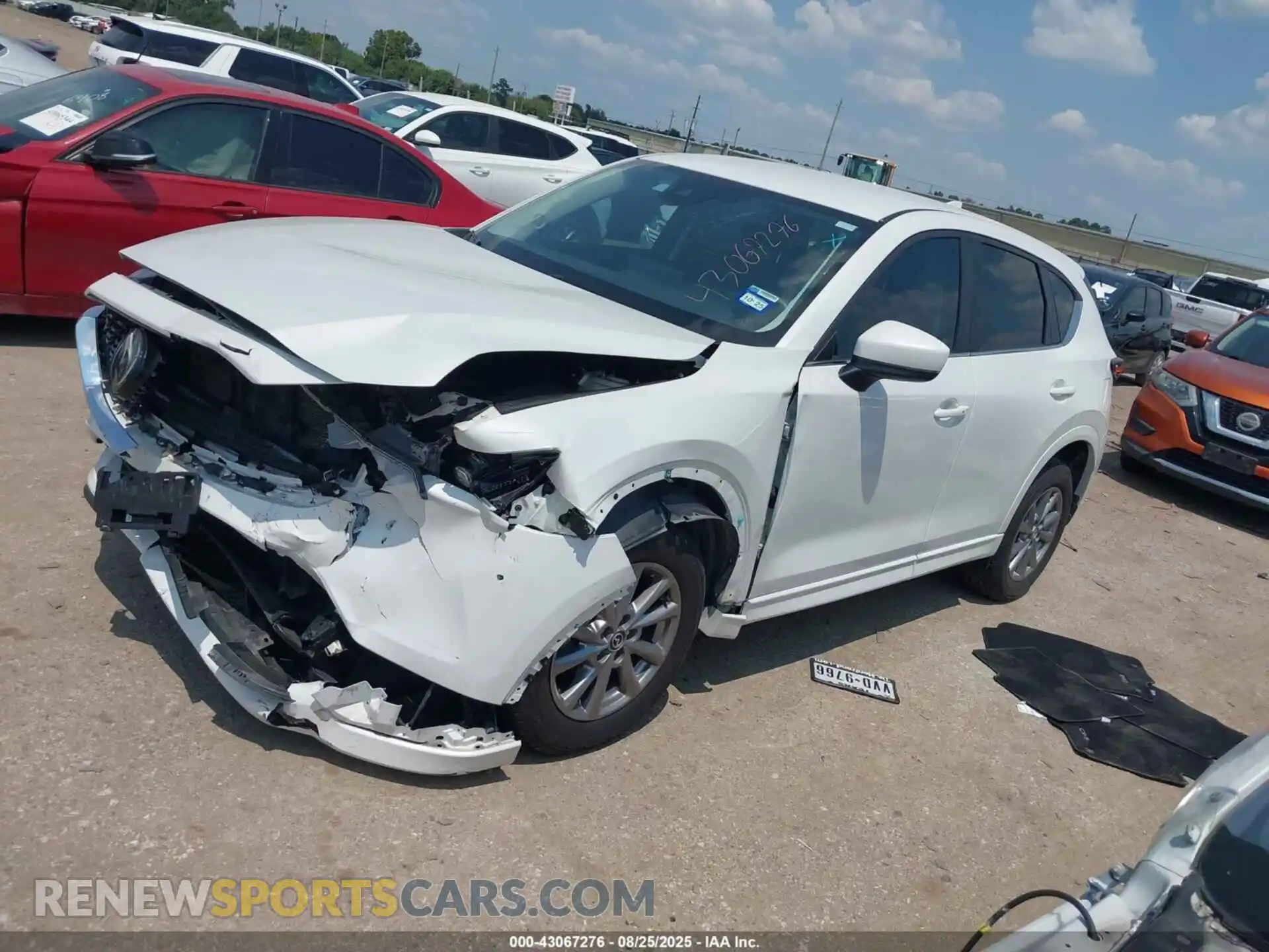 2 Photograph of a damaged car JM3KFBBLXR0420623 MAZDA CX-5 2024
