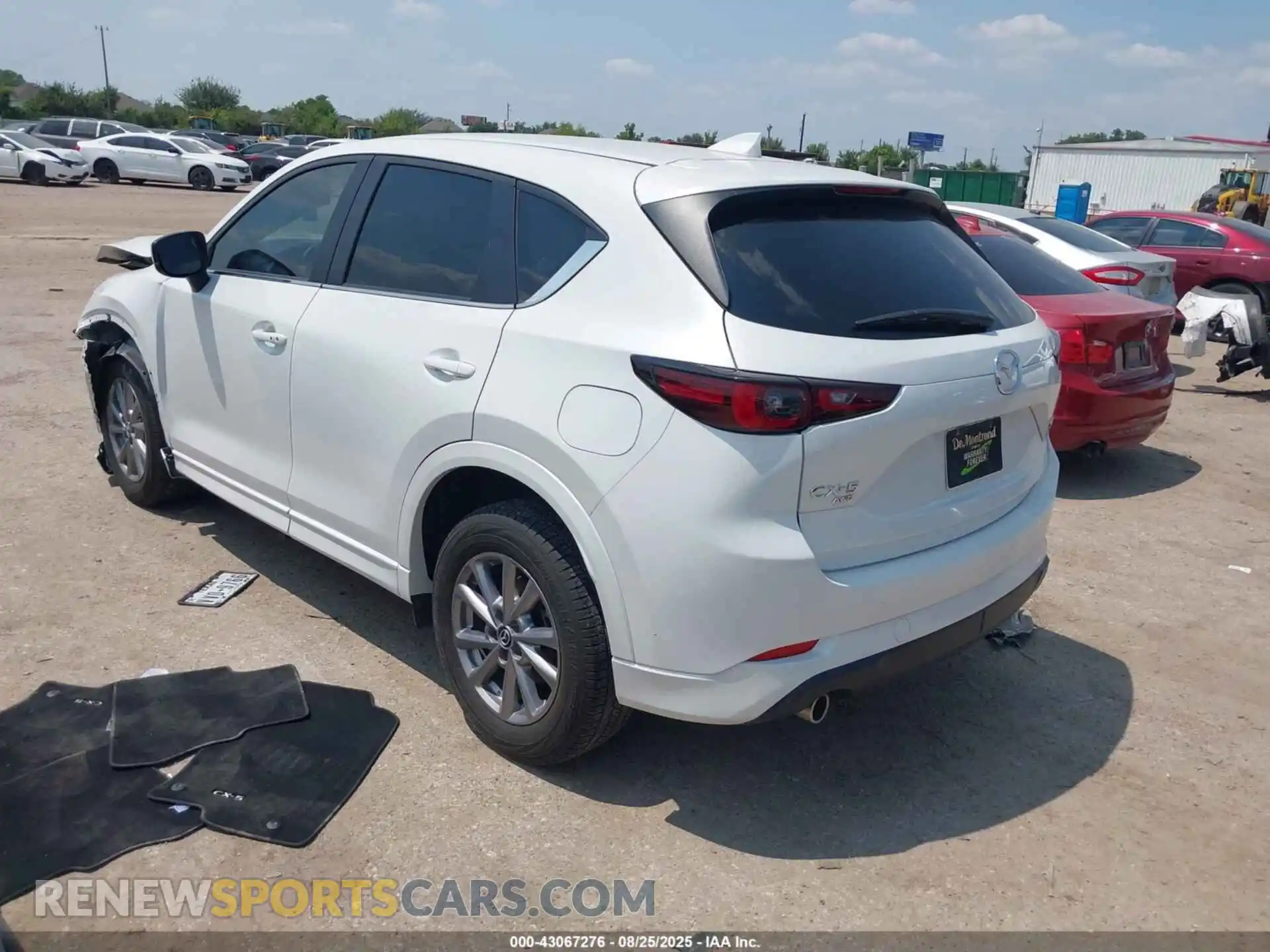 3 Photograph of a damaged car JM3KFBBLXR0420623 MAZDA CX-5 2024