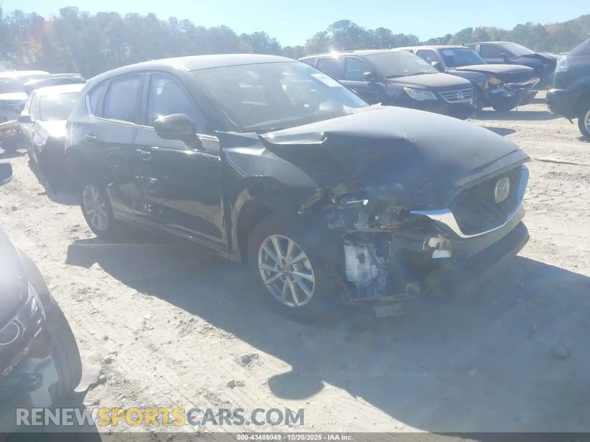 1 Photograph of a damaged car JM3KFBBLXR0436577 MAZDA CX-5 2024