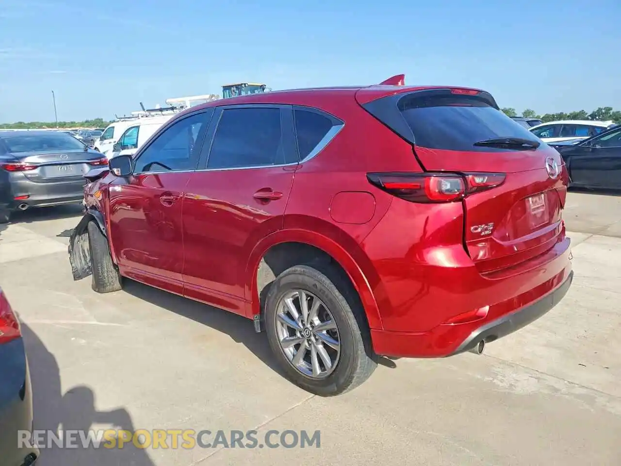 2 Photograph of a damaged car JM3KFBBLXR0441326 MAZDA CX-5 2024