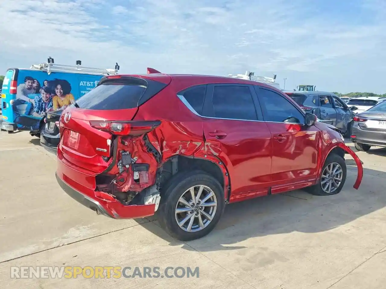 3 Photograph of a damaged car JM3KFBBLXR0441326 MAZDA CX-5 2024
