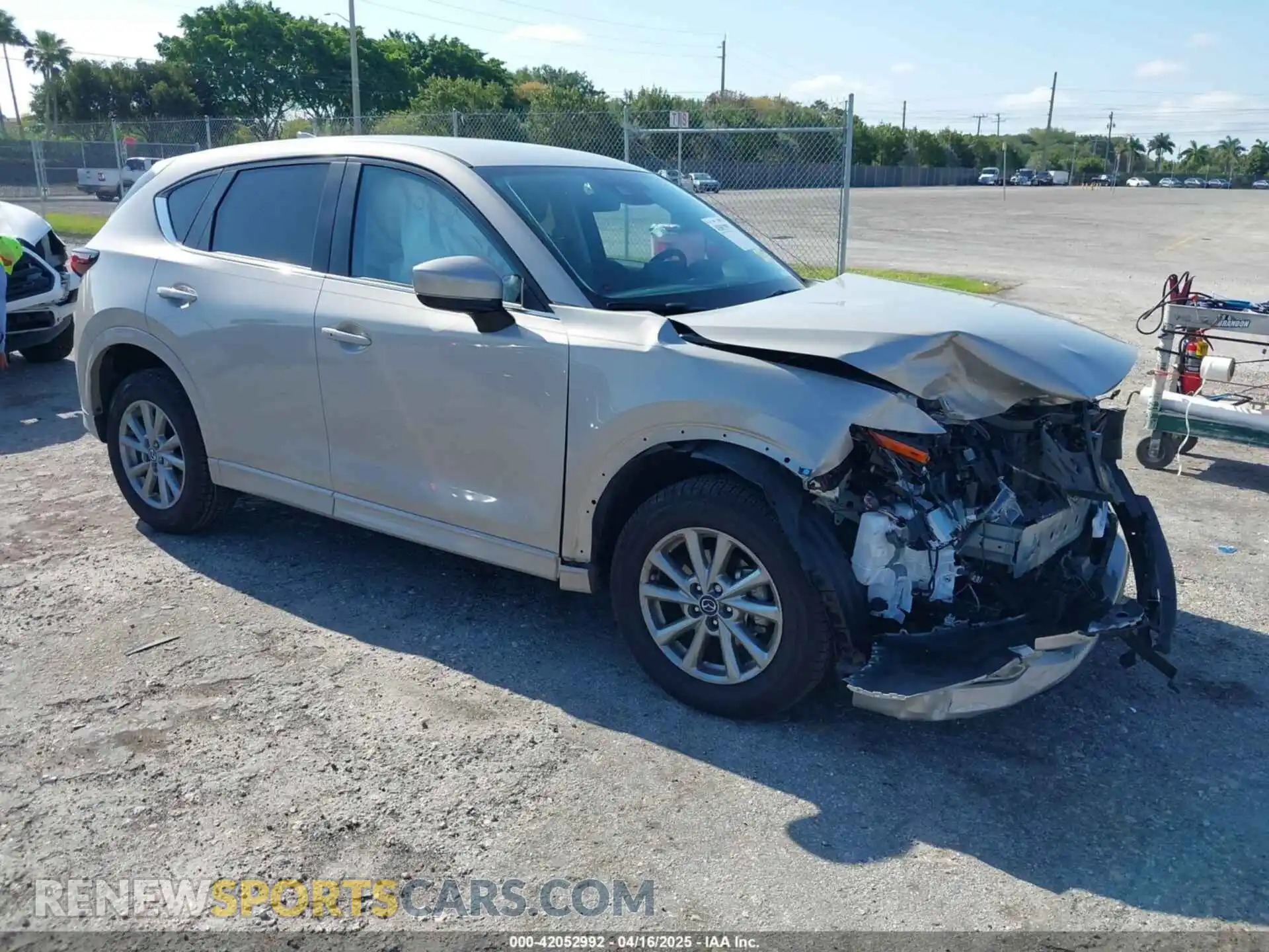 1 Photograph of a damaged car JM3KFBBLXR0485326 MAZDA CX-5 2024