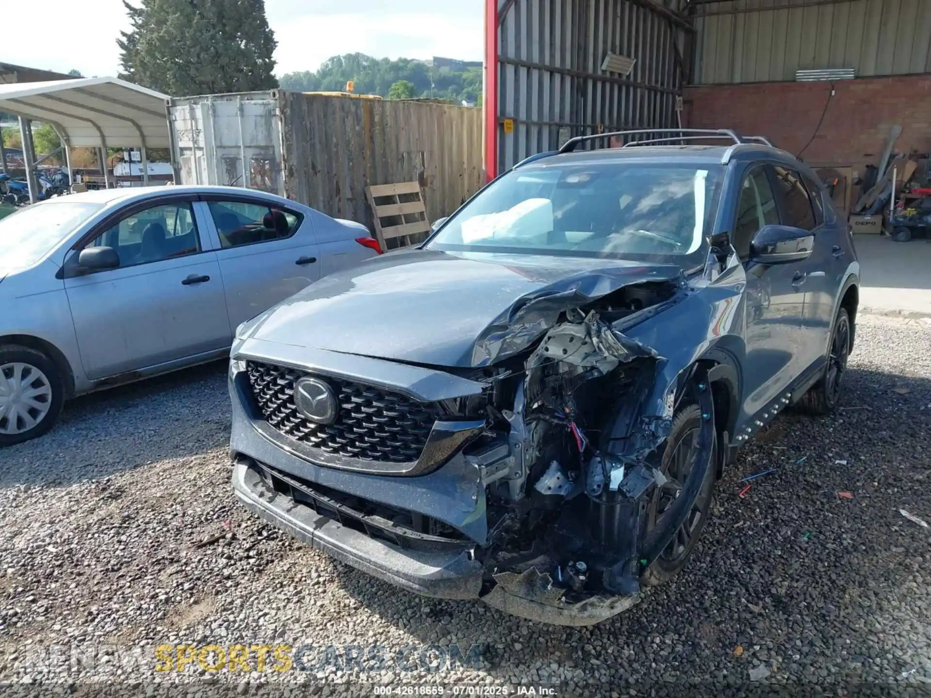 2 Photograph of a damaged car JM3KFBCL0R0469957 MAZDA CX-5 2024