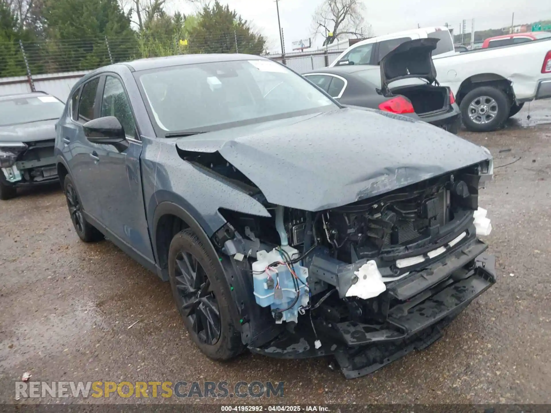 1 Photograph of a damaged car JM3KFBCL0R0523130 MAZDA CX-5 2024