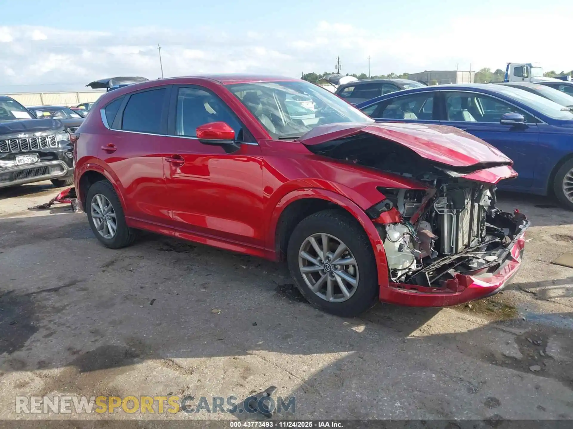 1 Photograph of a damaged car JM3KFBCL1R0427894 MAZDA CX-5 2024