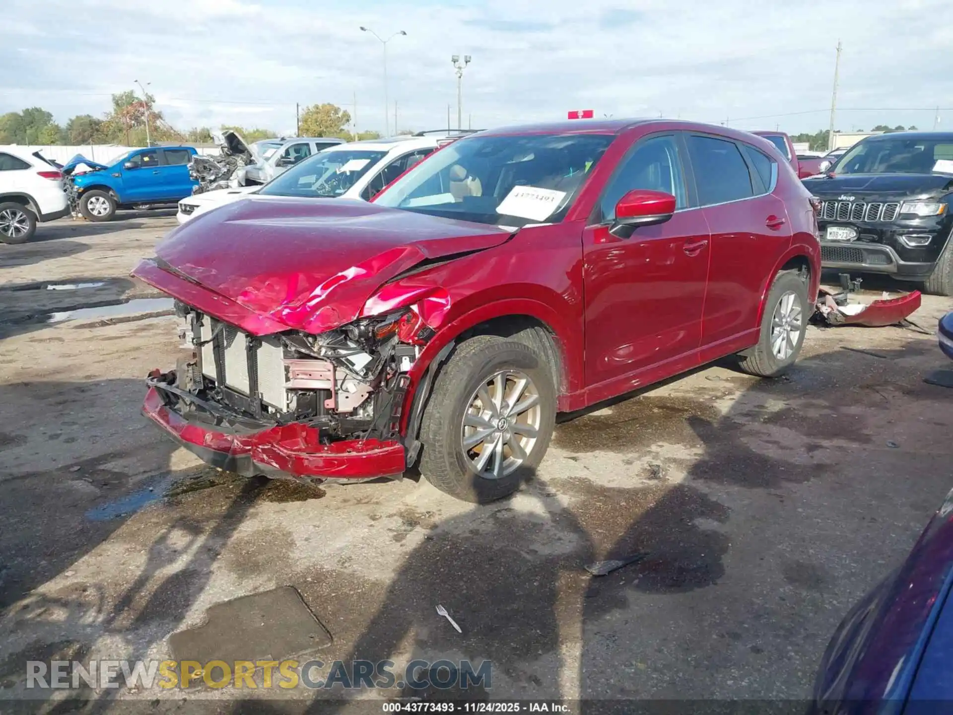 2 Photograph of a damaged car JM3KFBCL1R0427894 MAZDA CX-5 2024