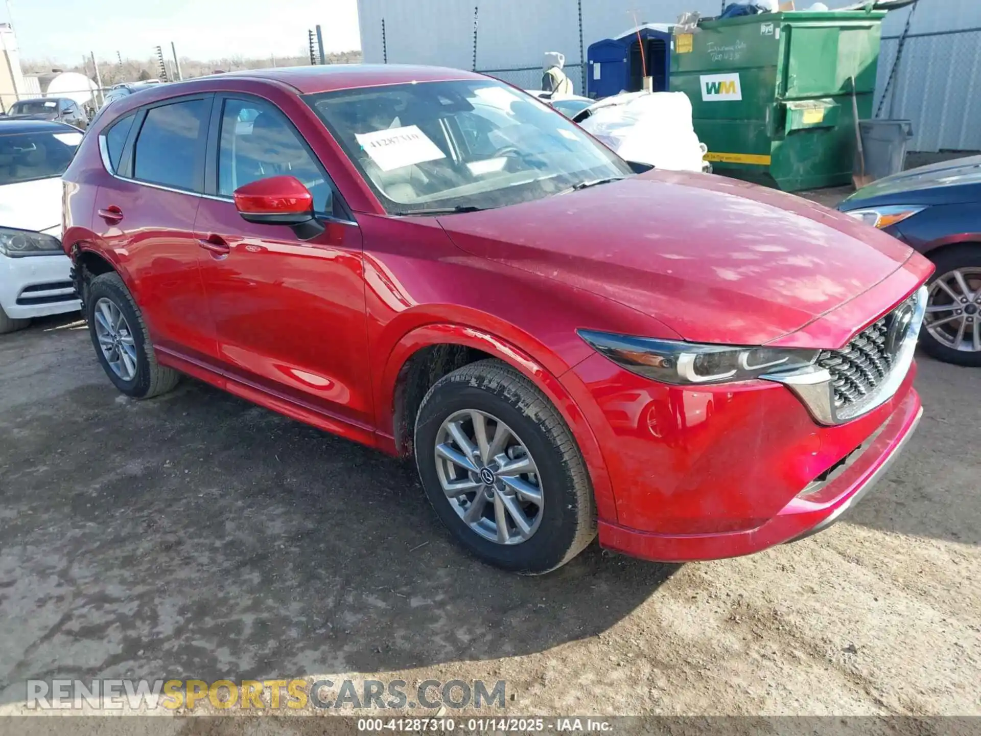 1 Photograph of a damaged car JM3KFBCL1R0432674 MAZDA CX-5 2024