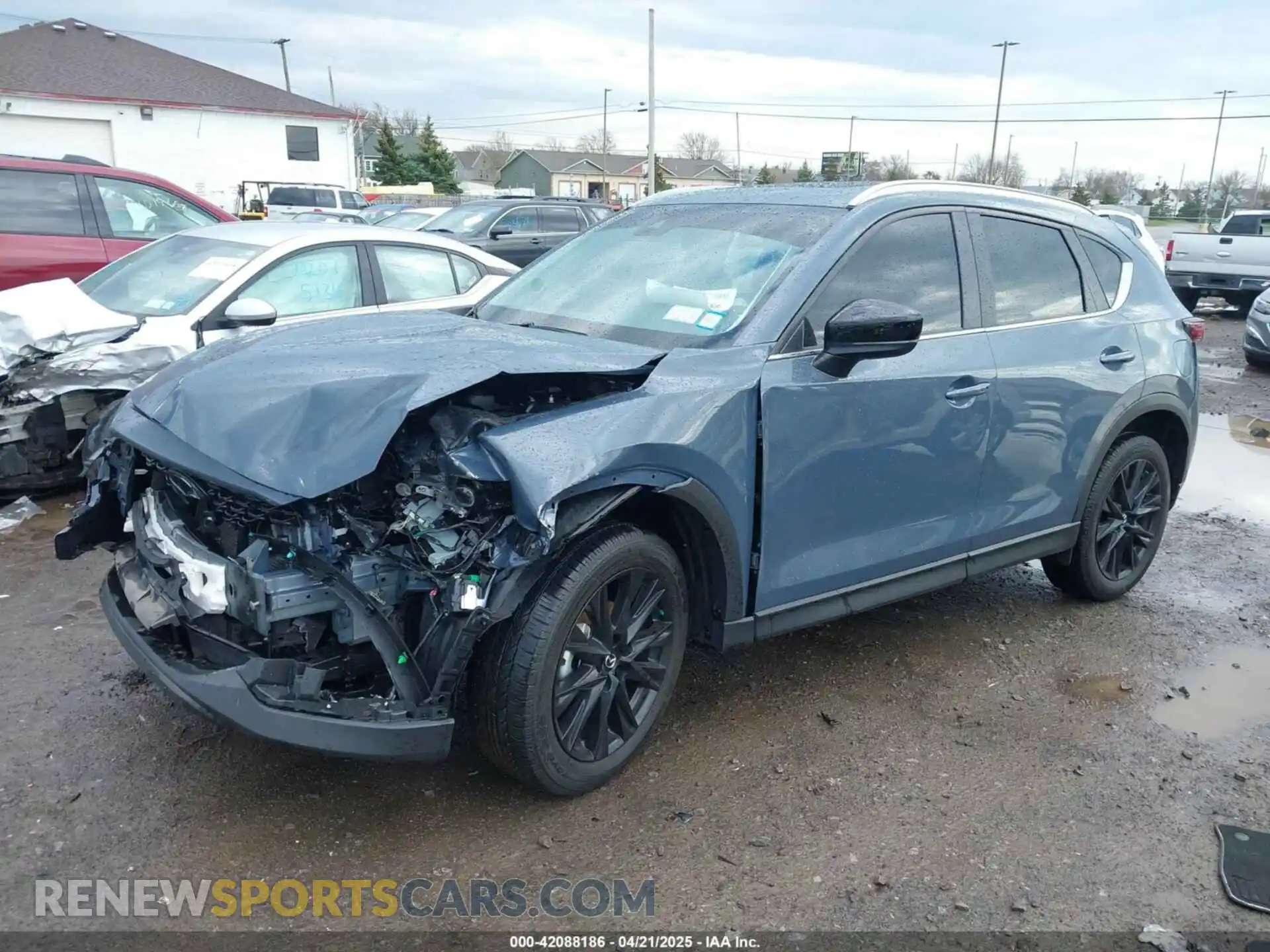 2 fotografías del automóvil dañado JM3KFBCL1R0470051 MAZDA CX-5 2024